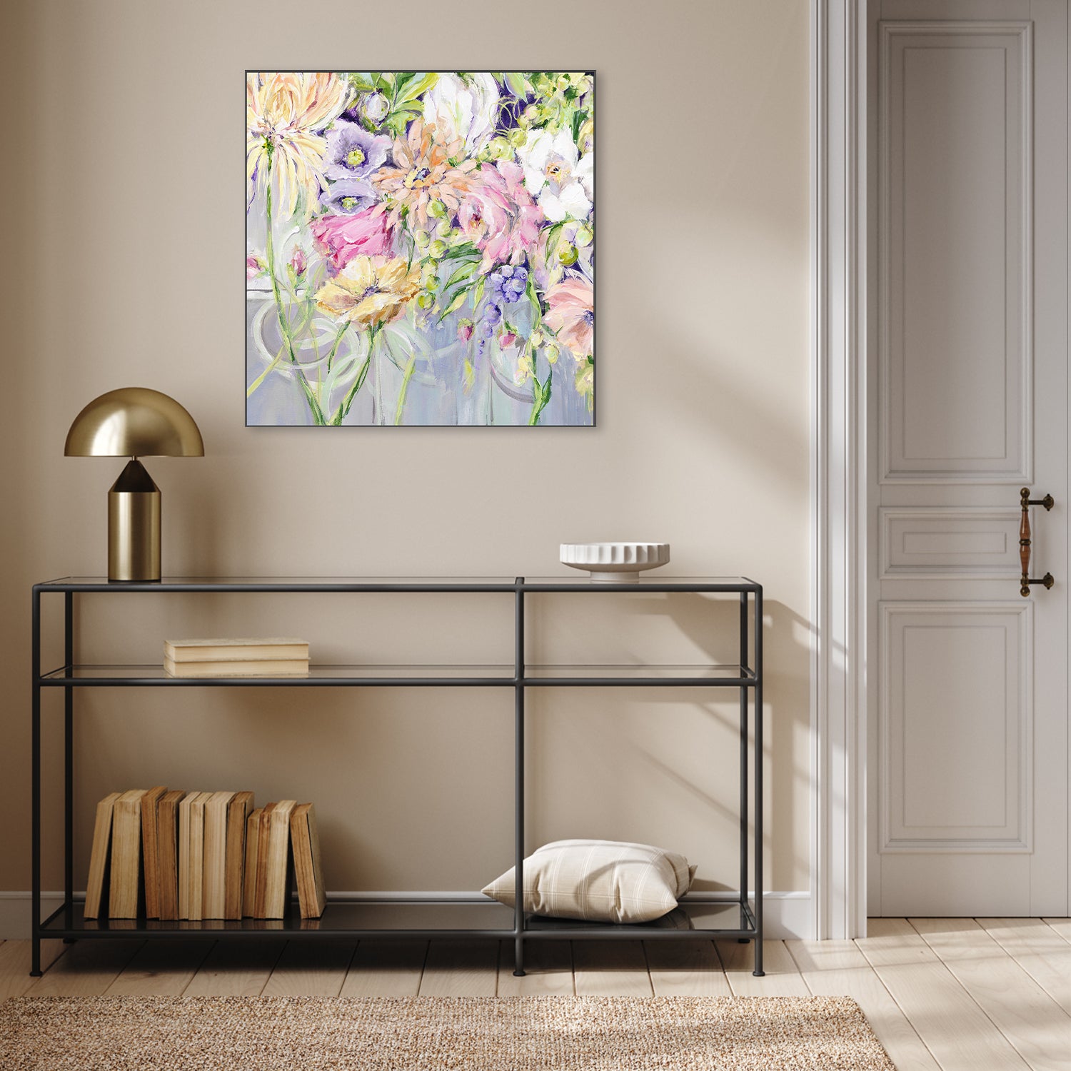wall-art-print-canvas-poster-framed-Garden Song-7