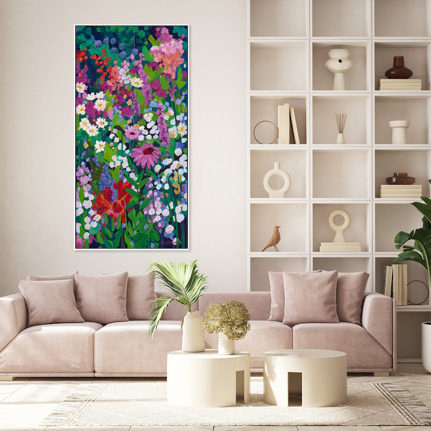 wall-art-print-canvas-poster-framed-Garden, Style B-7