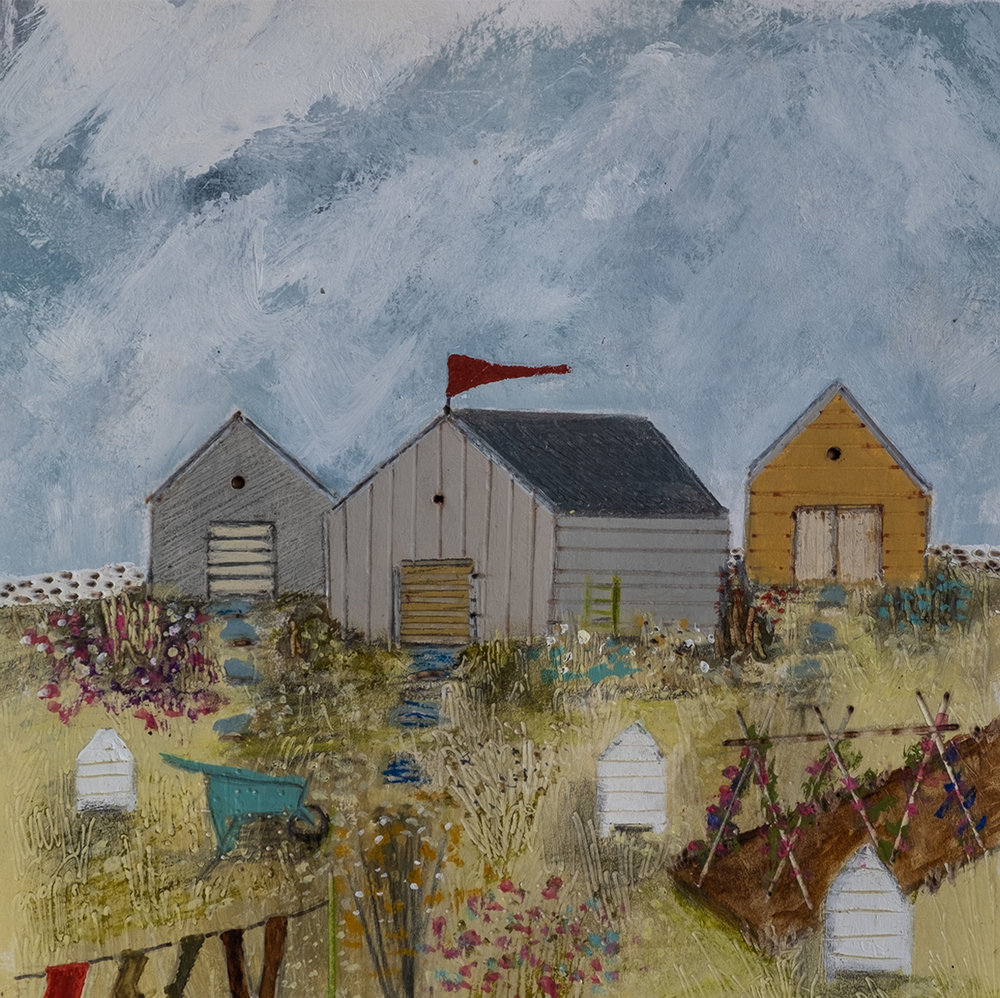 wall-art-print-canvas-poster-framed-Gardeners Washday , By Louise O’Hara-1