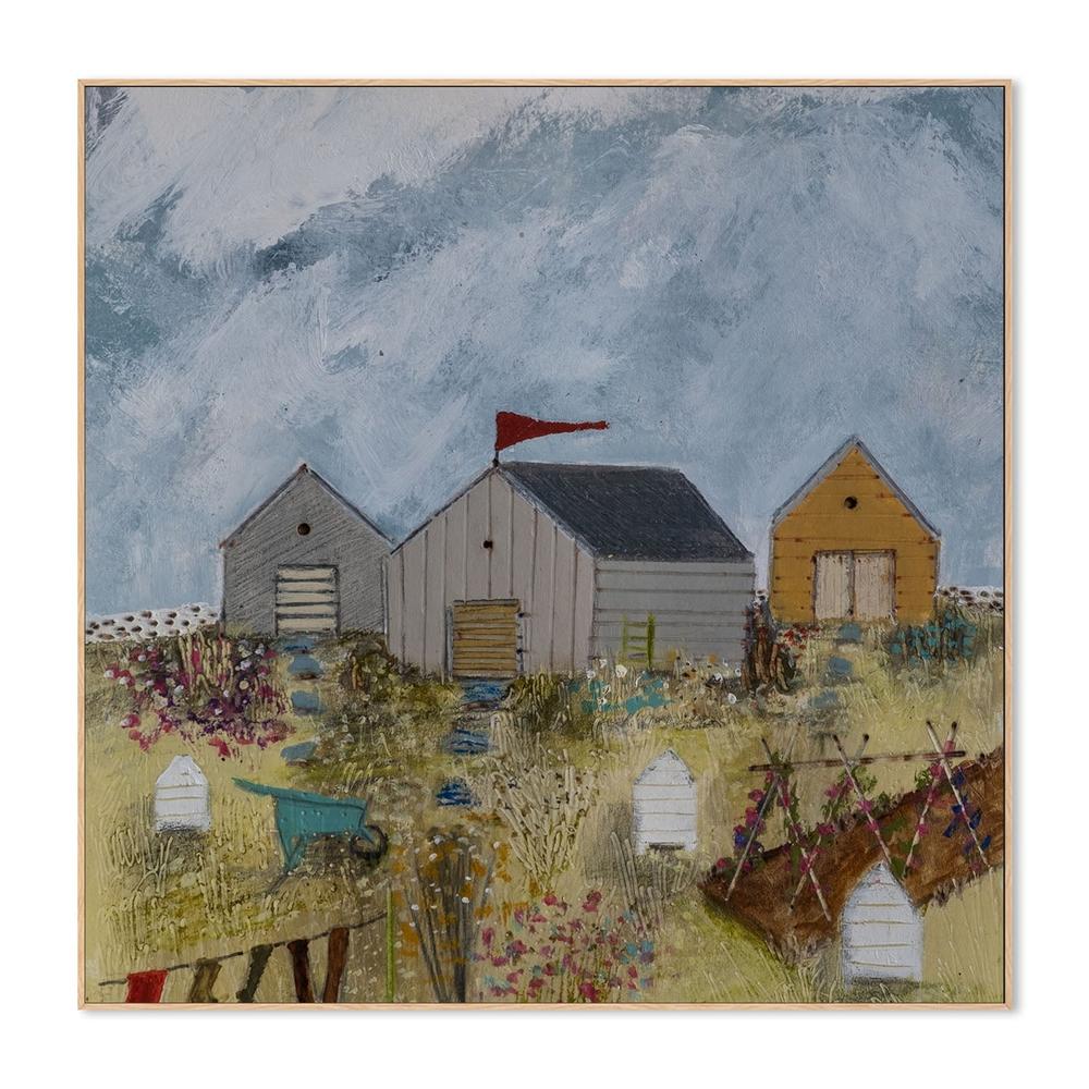 wall-art-print-canvas-poster-framed-Gardeners Washday , By Louise O’Hara-4