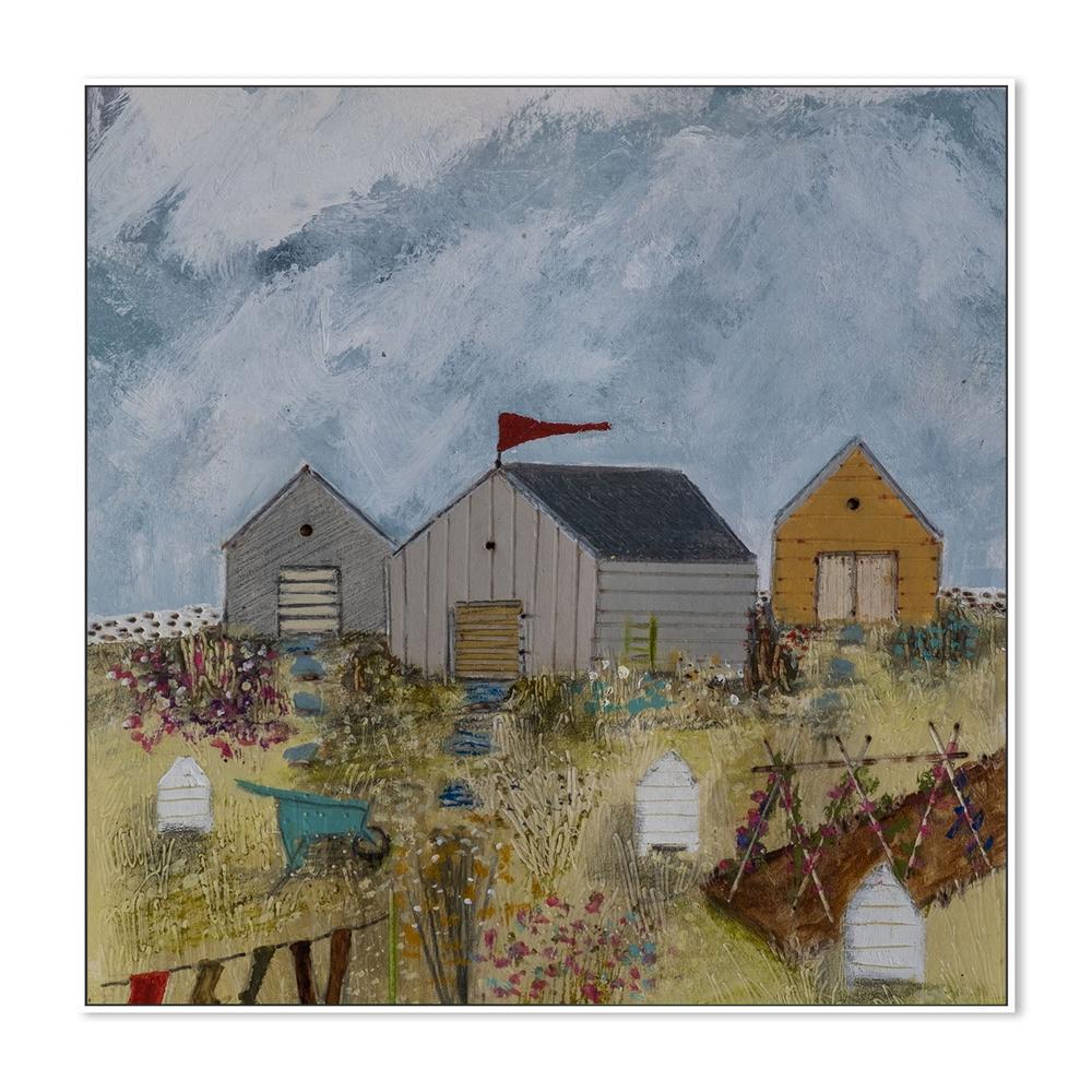 wall-art-print-canvas-poster-framed-Gardeners Washday , By Louise O’Hara-5