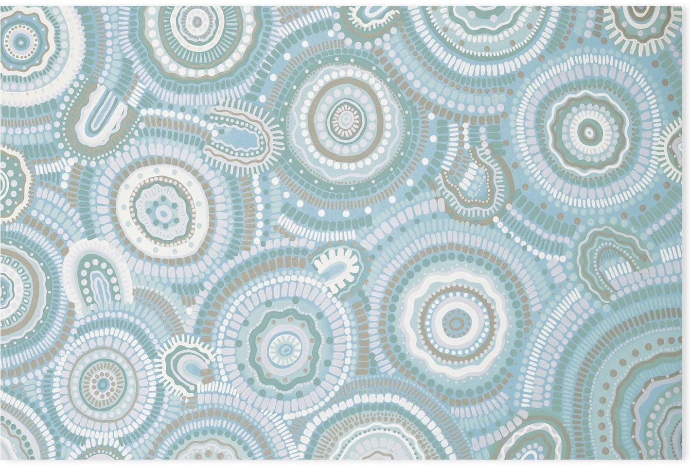 wall-art-print-canvas-poster-framed-Gathering Bora Rings Among The Blue Hills , By Leah Cummins-GIOIA-WALL-ART