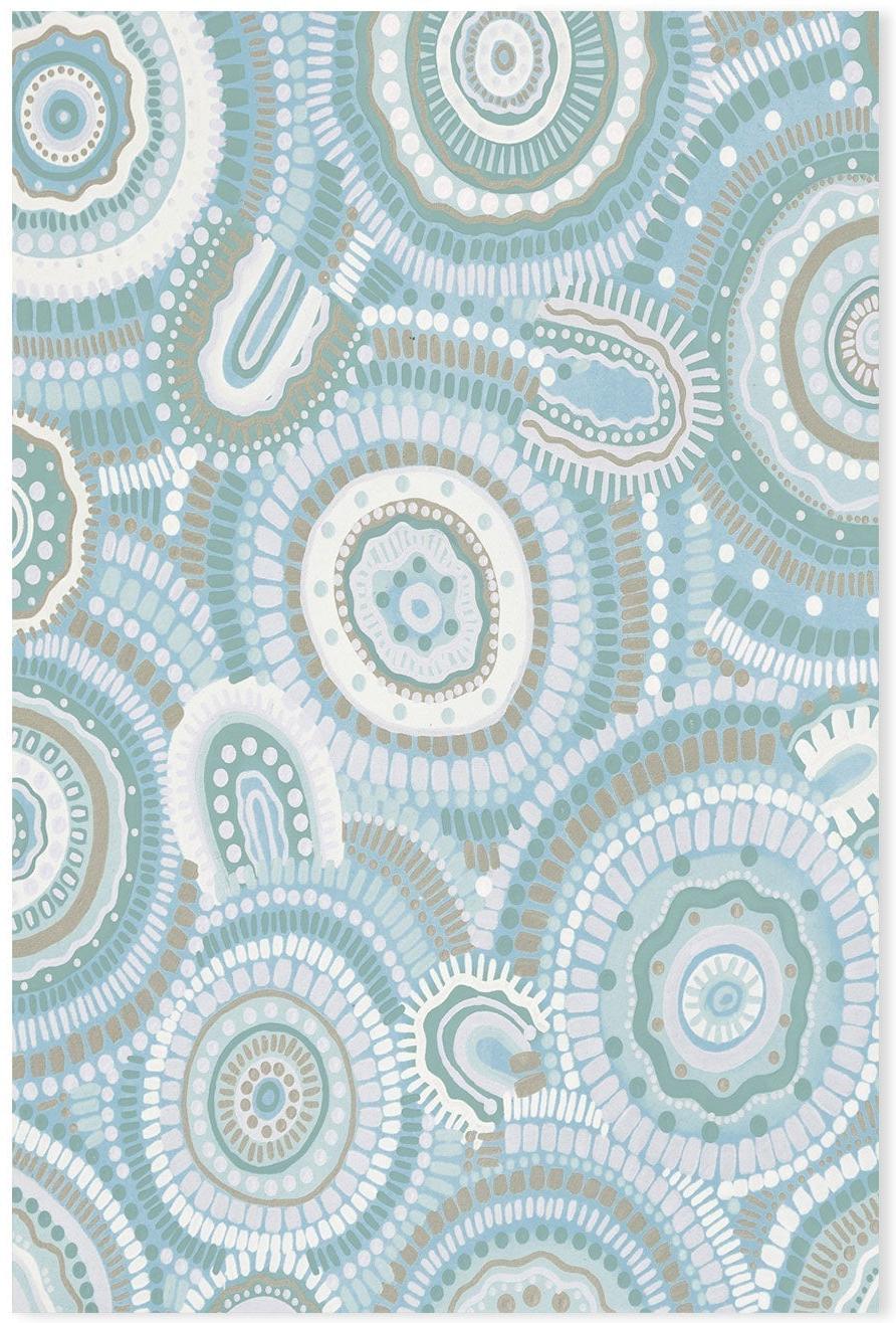 wall-art-print-canvas-poster-framed-Gathering Bora Rings Among The Blue Hills, Style A , By Leah Cummins-GIOIA-WALL-ART