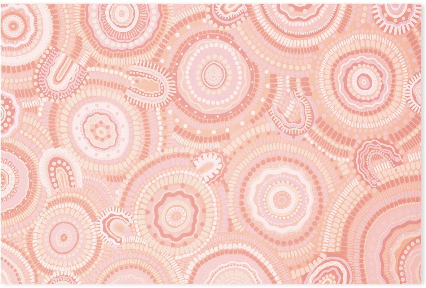wall-art-print-canvas-poster-framed-Gathering Bora Rings Among The Peachy Hills , By Leah Cummins-GIOIA-WALL-ART
