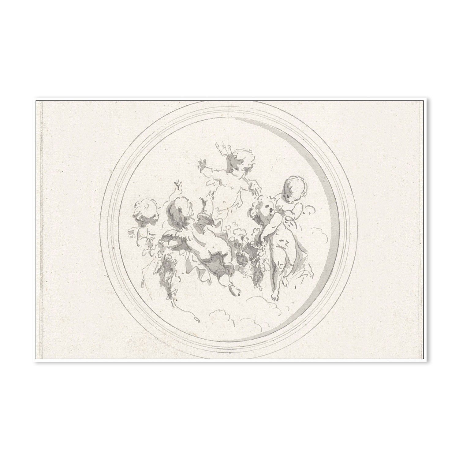 wall-art-print-canvas-poster-framed-Gathering of Angels , By Leah Straatsma-5