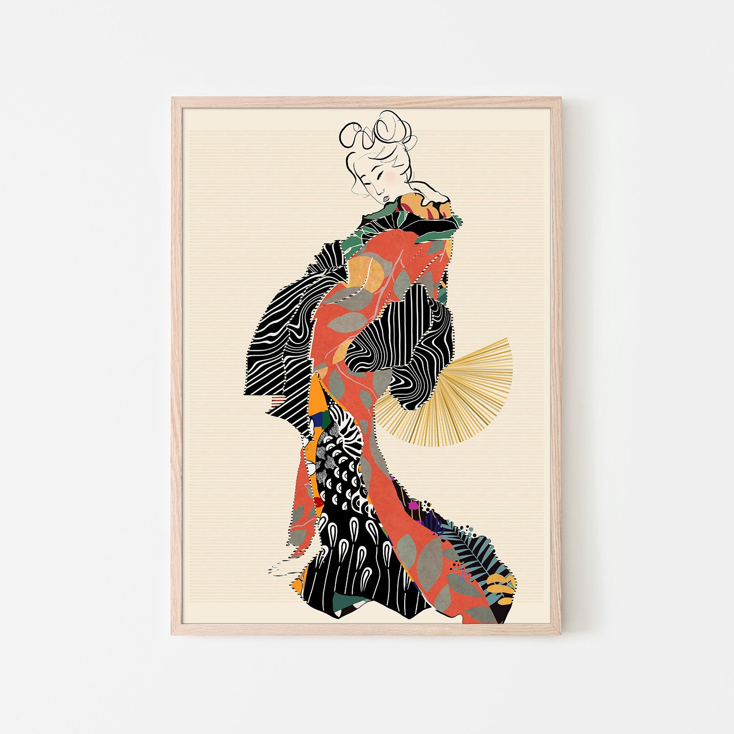wall-art-print-canvas-poster-framed-Geisha-6