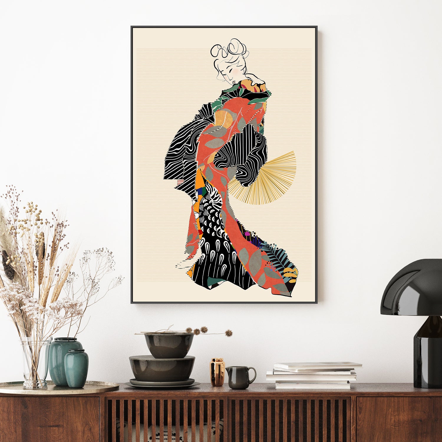 wall-art-print-canvas-poster-framed-Geisha-7