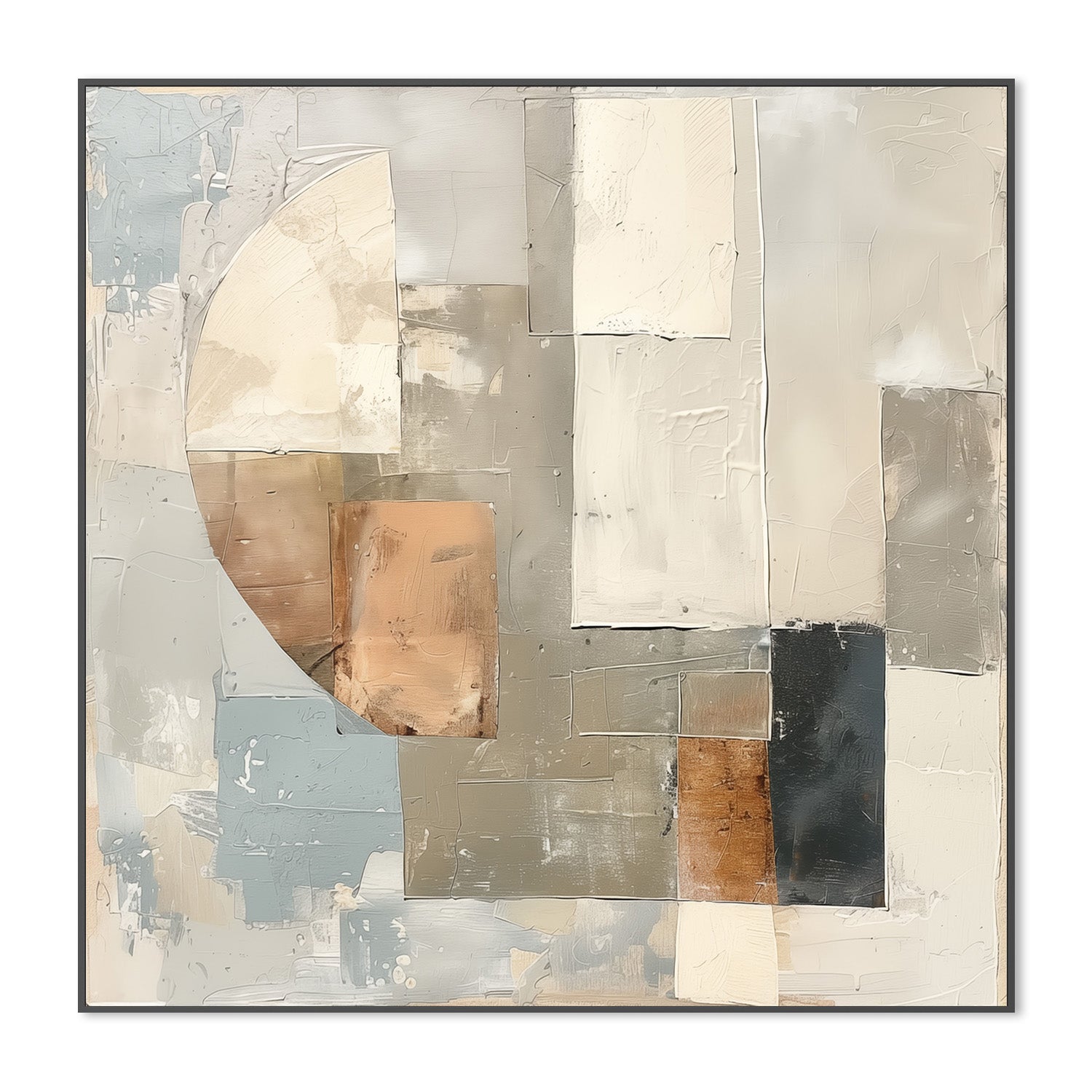 wall-art-print-canvas-poster-framed-Geometric Harmony-3