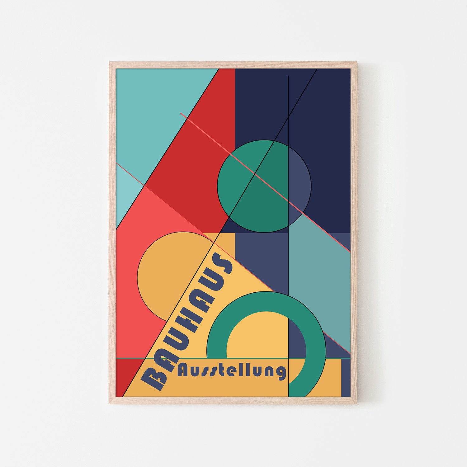 wall-art-print-canvas-poster-framed-Geometric Harmony-6