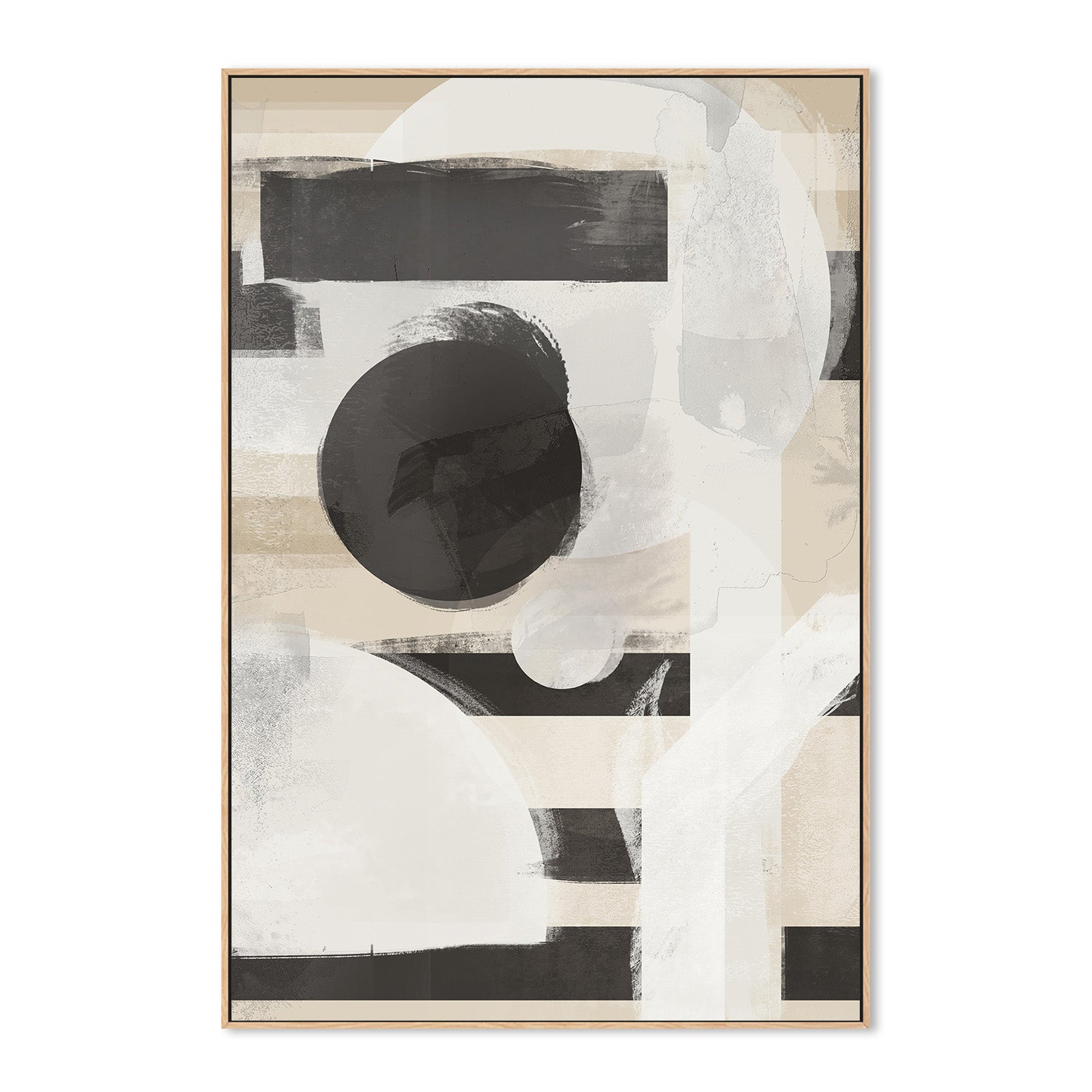 wall-art-print-canvas-poster-framed-Geometric Story, Style A-4