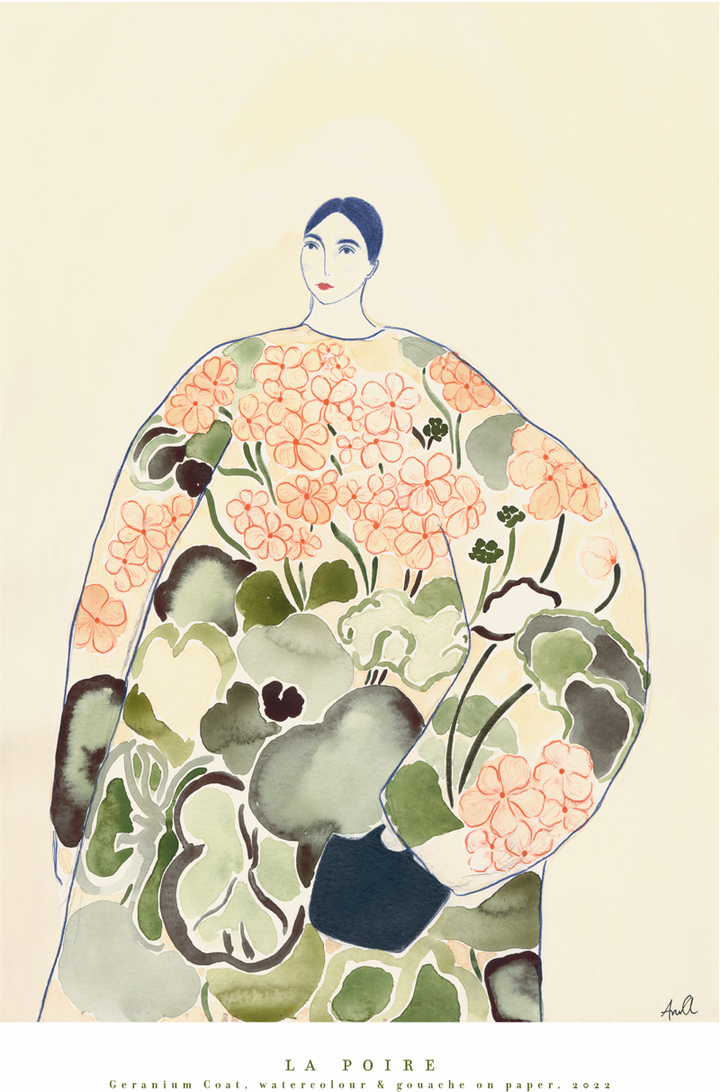 Geranium By La Poire Wall Art Print Framed Canvas Poster Gioia geranium-by-la-poire-wall-art-print-framed-canvas-poster-gioia