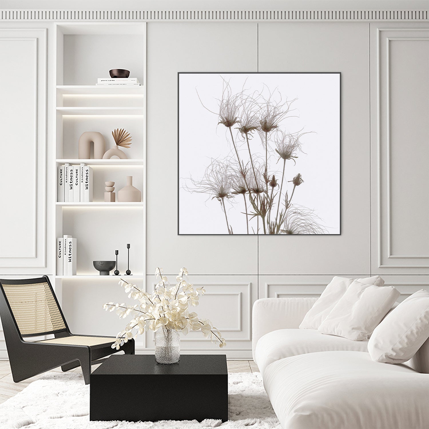 wall-art-print-canvas-poster-framed-Geum Seed Heads Brown , By Asia Jensen-7