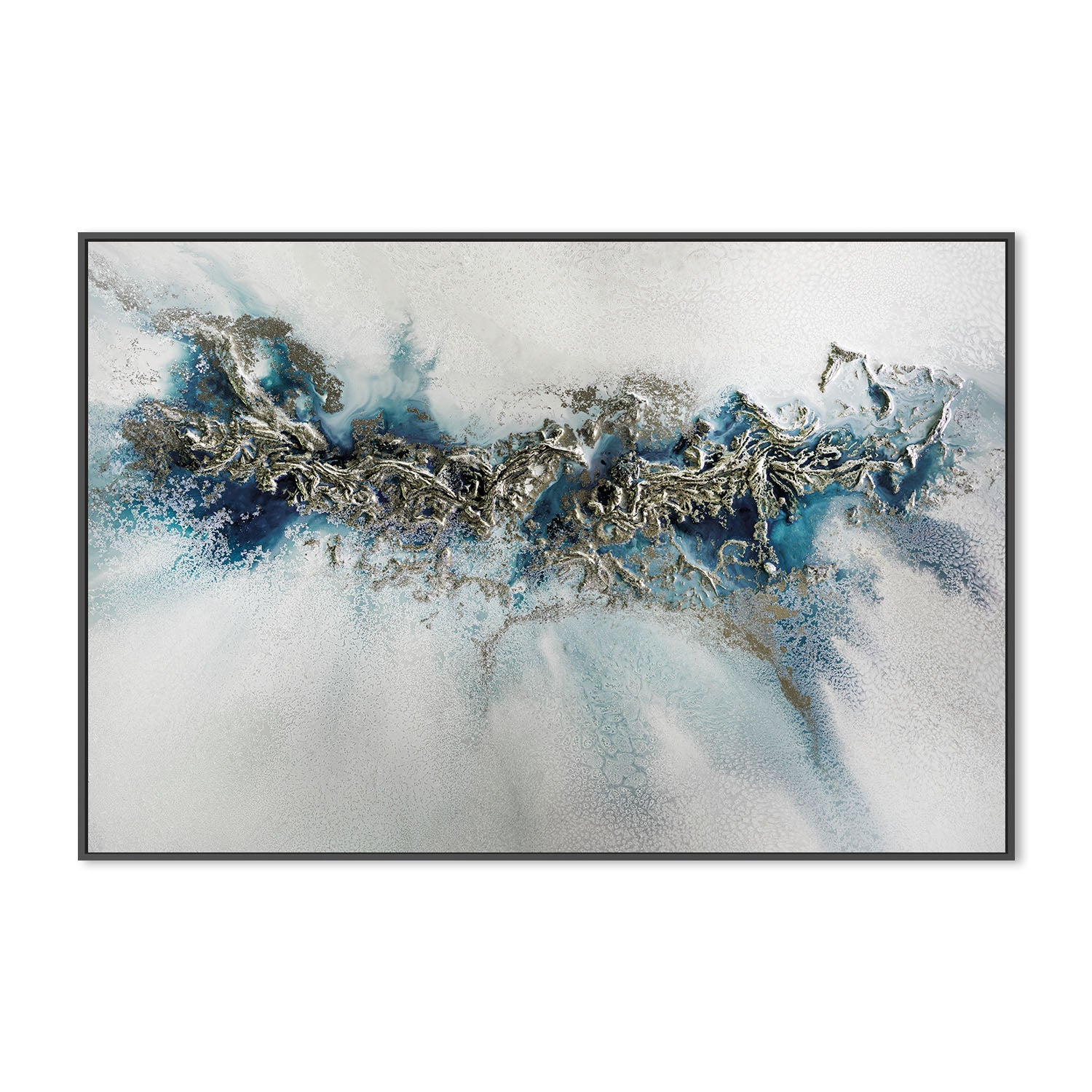 wall-art-print-canvas-poster-framed-Gilded Weave , By Petra Meikle-3