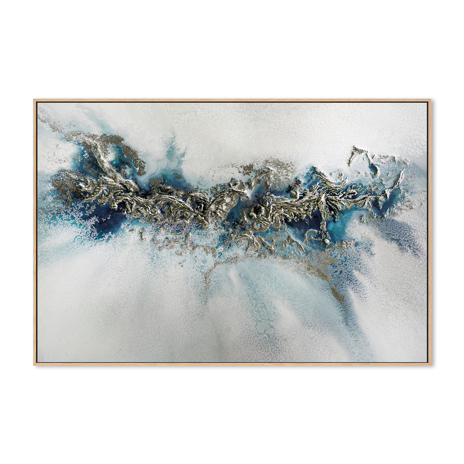 wall-art-print-canvas-poster-framed-Gilded Weave , By Petra Meikle-4