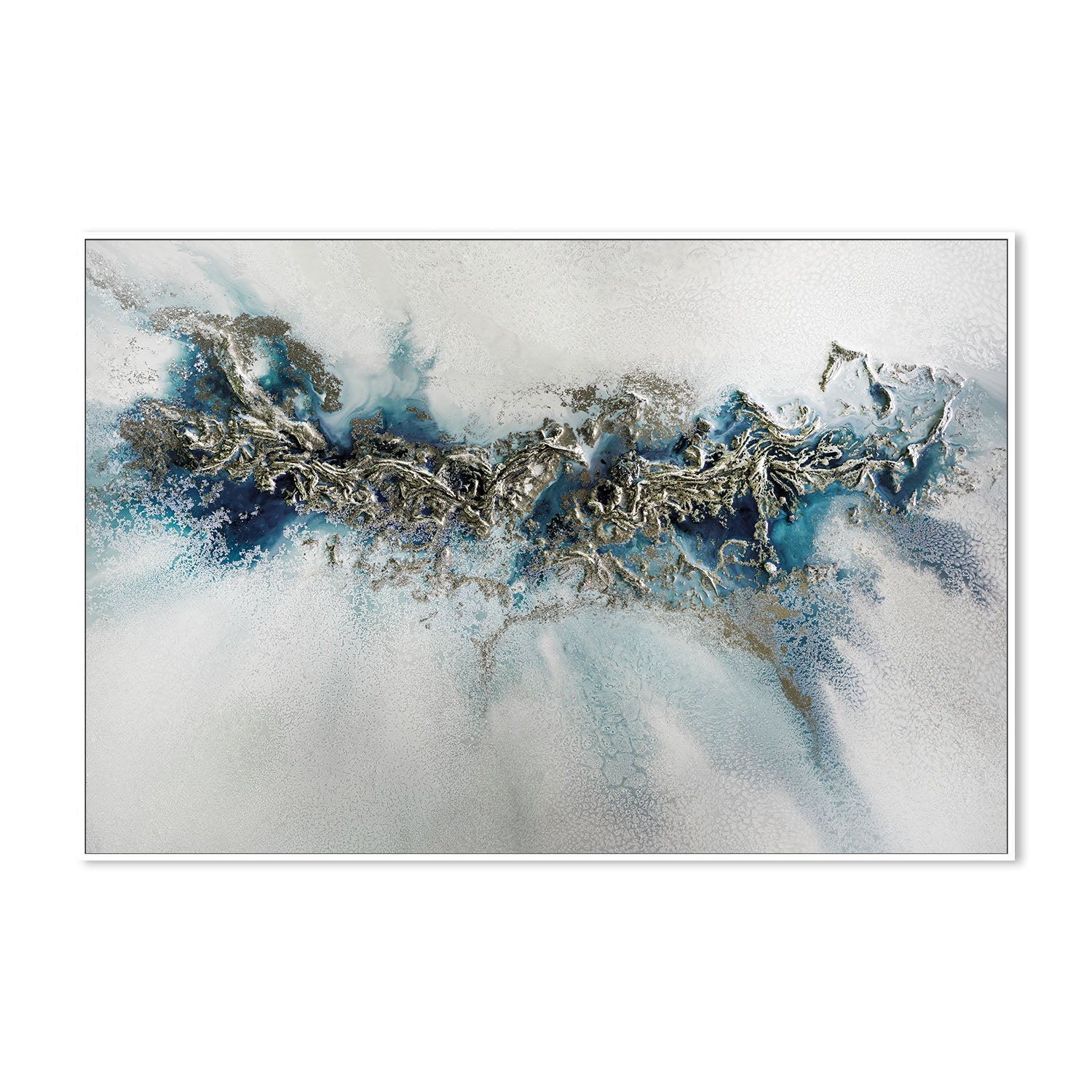 wall-art-print-canvas-poster-framed-Gilded Weave , By Petra Meikle-5