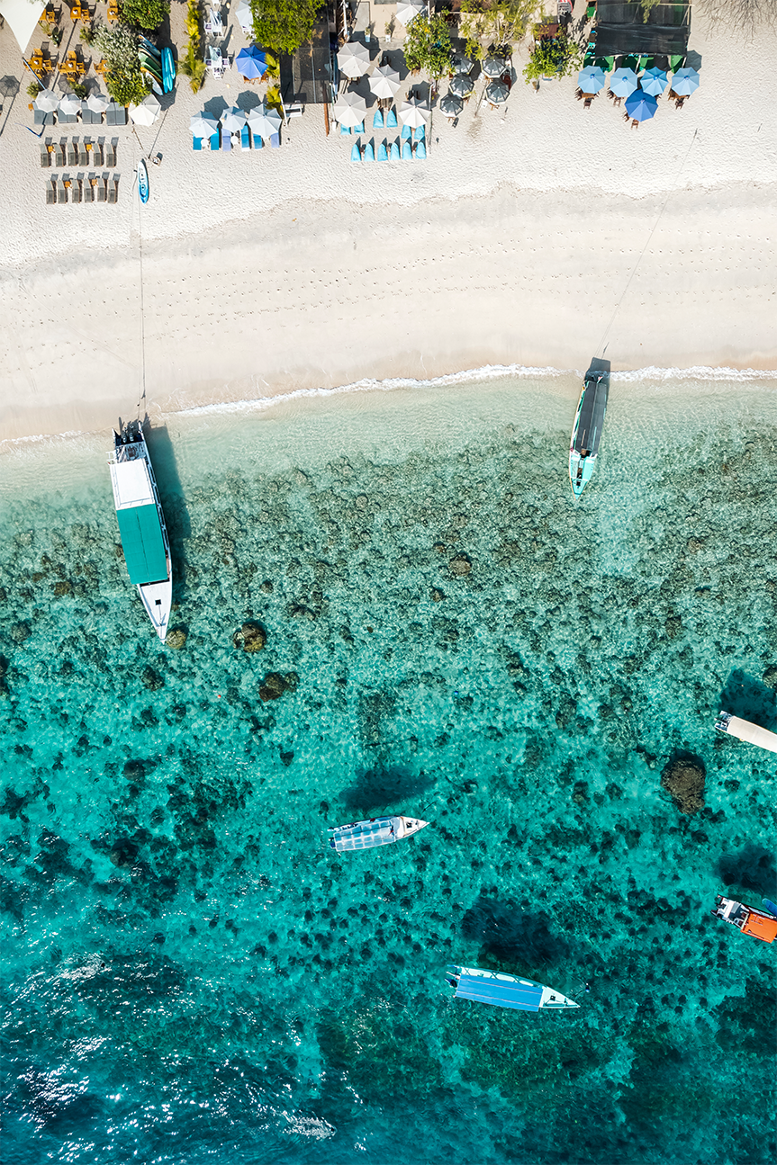 wall-art-print-canvas-poster-framed-Gili Trawangan, Style A, Indonesia , By Maddison Harris-1