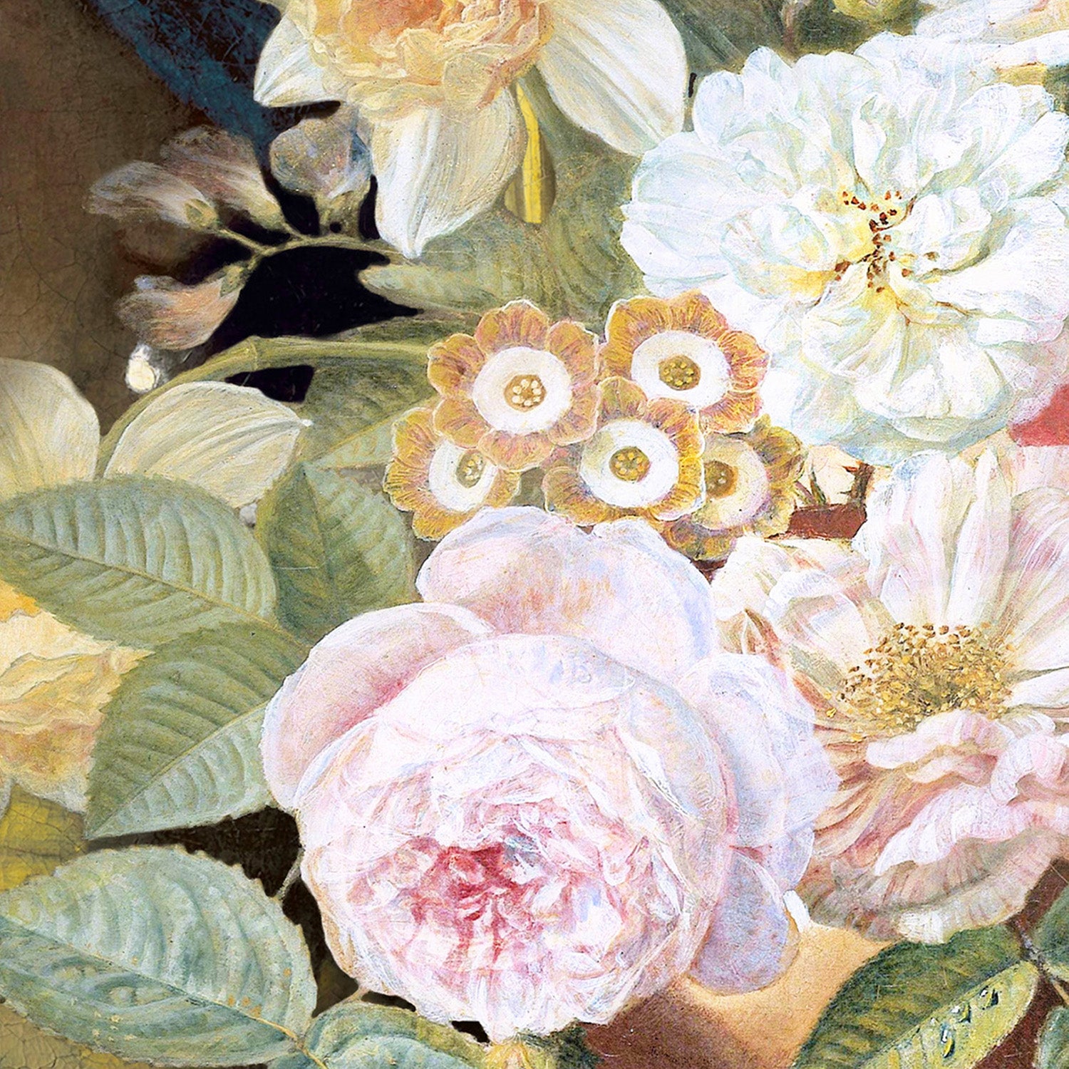 wall-art-print-canvas-poster-framed-Girl With the Pearl Earring - the Floral Edition-11