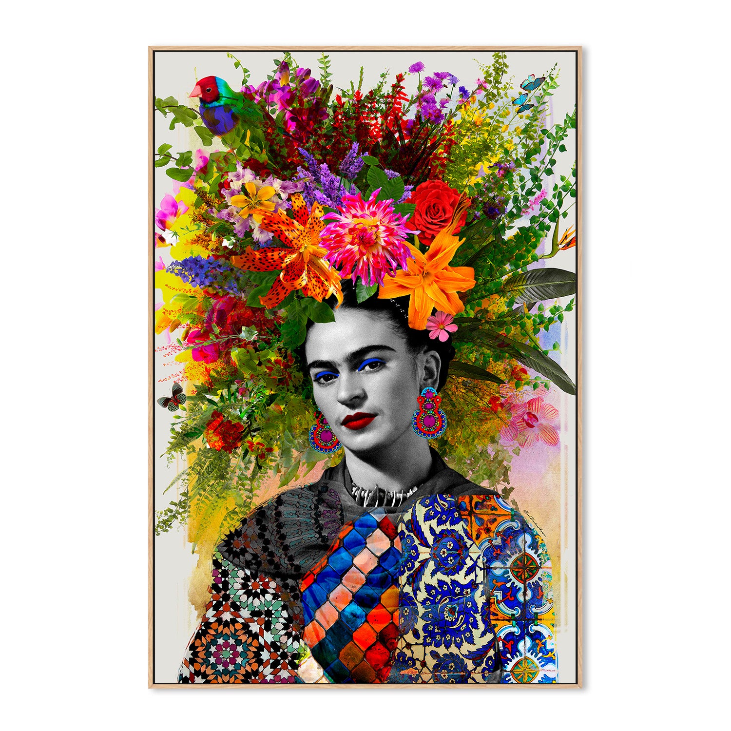 wall-art-print-canvas-poster-framed-Gitana Frida-4