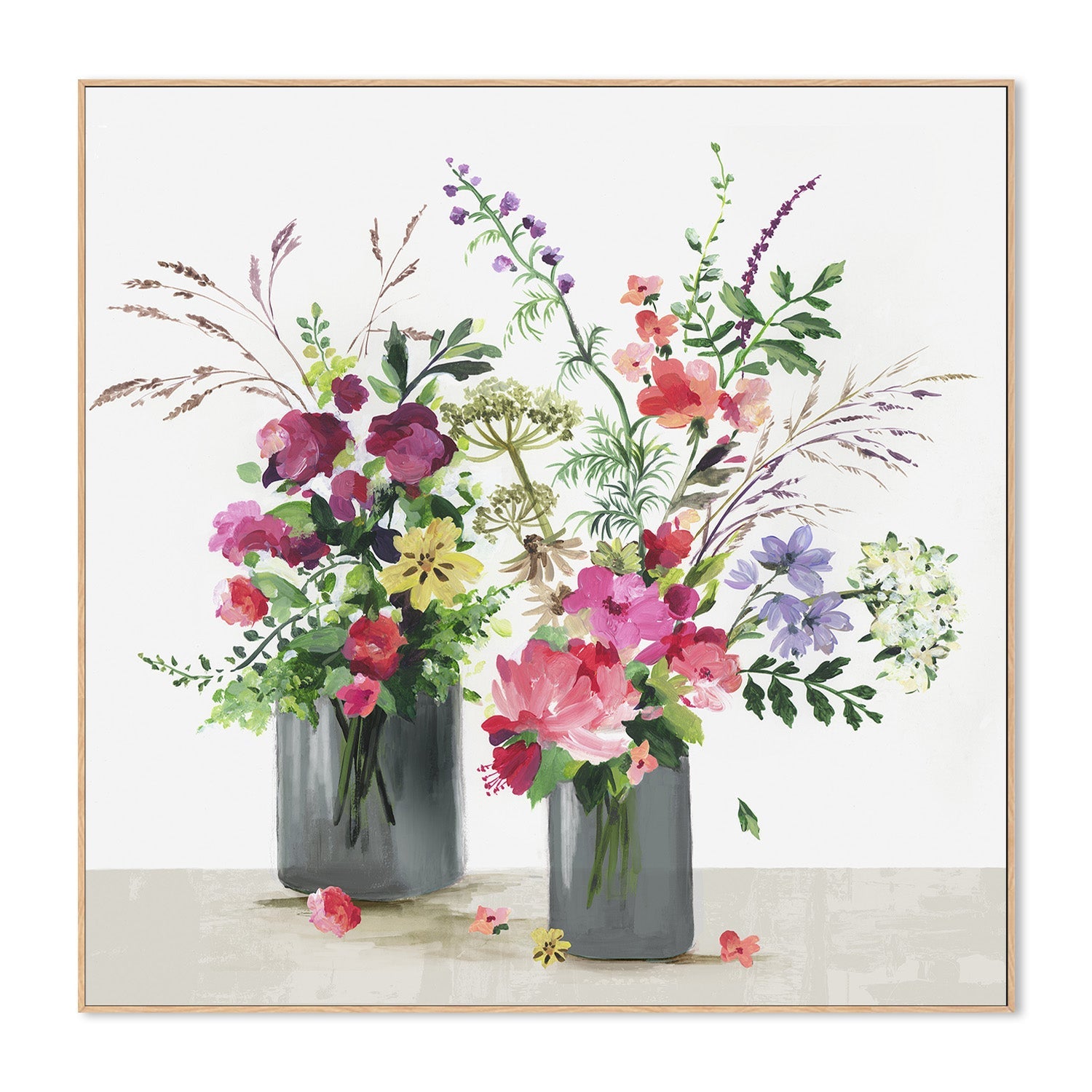 wall-art-print-canvas-poster-framed-Glass Florals , By Asia Jensen-4
