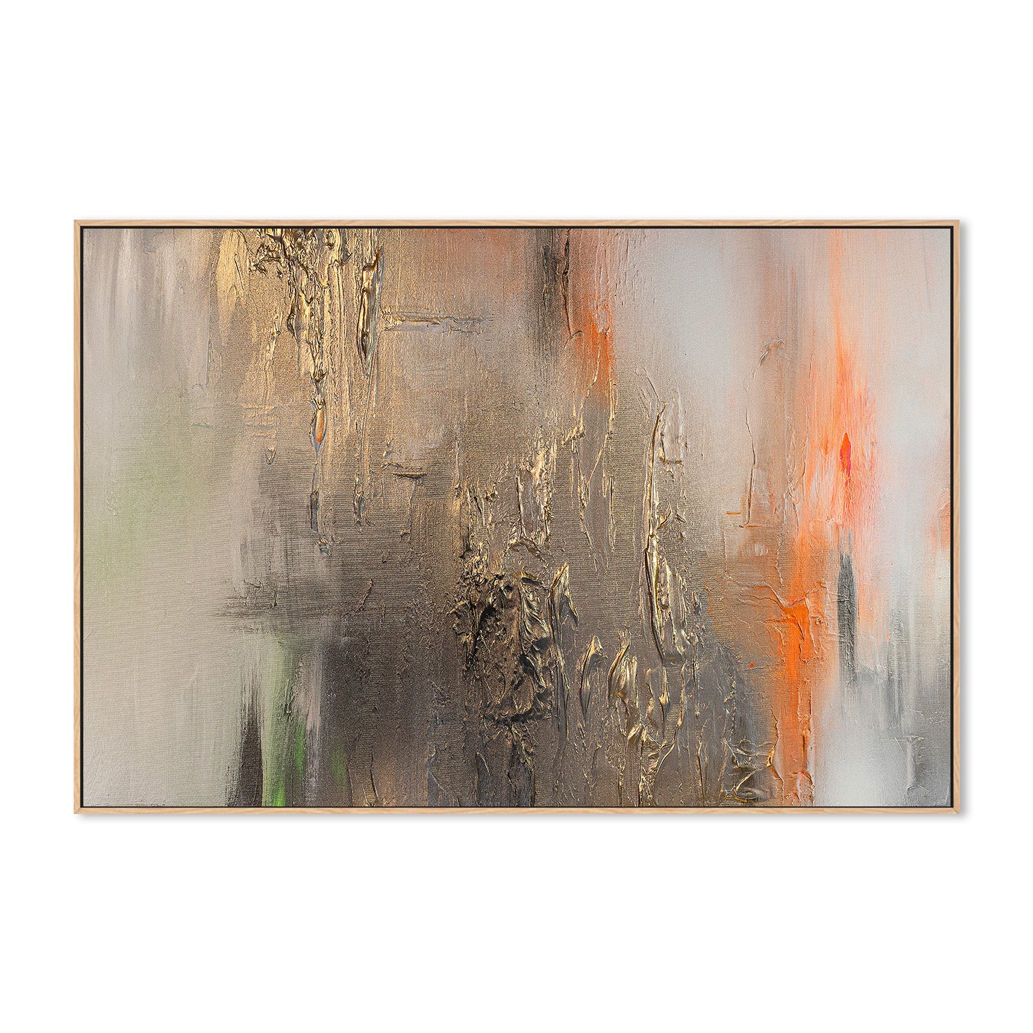 wall-art-print-canvas-poster-framed-Gold Descent-4