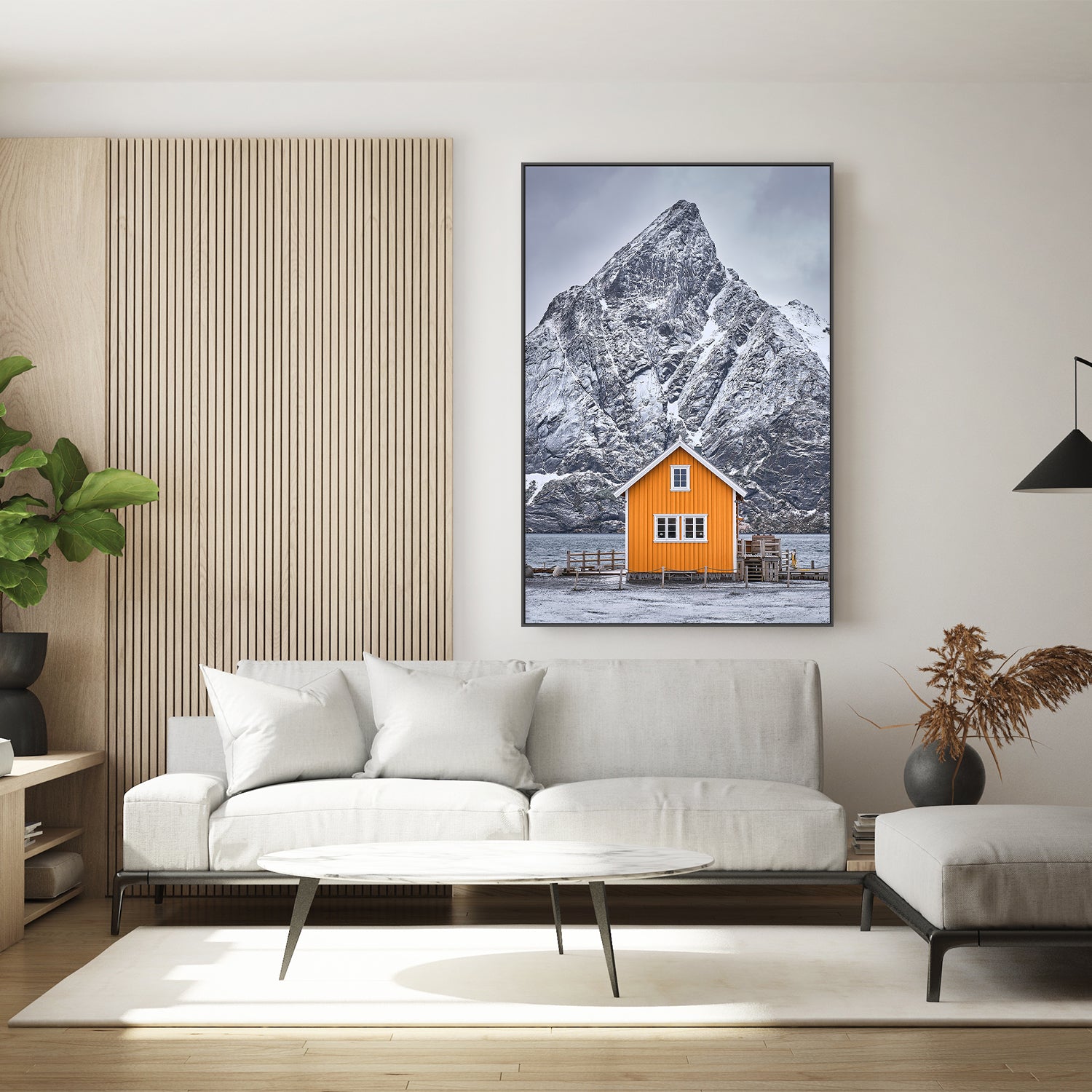 wall-art-print-canvas-poster-framed-Golden Cabin-7