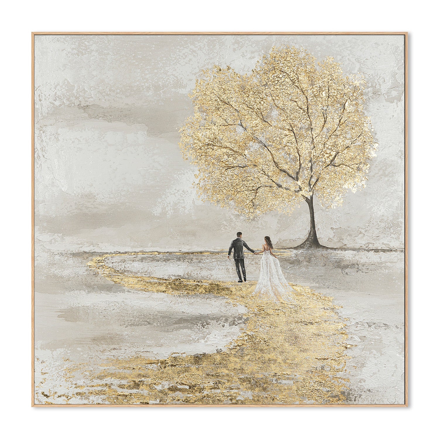 wall-art-print-canvas-poster-framed-Golden Vows , By Isabella Karolewicz-4