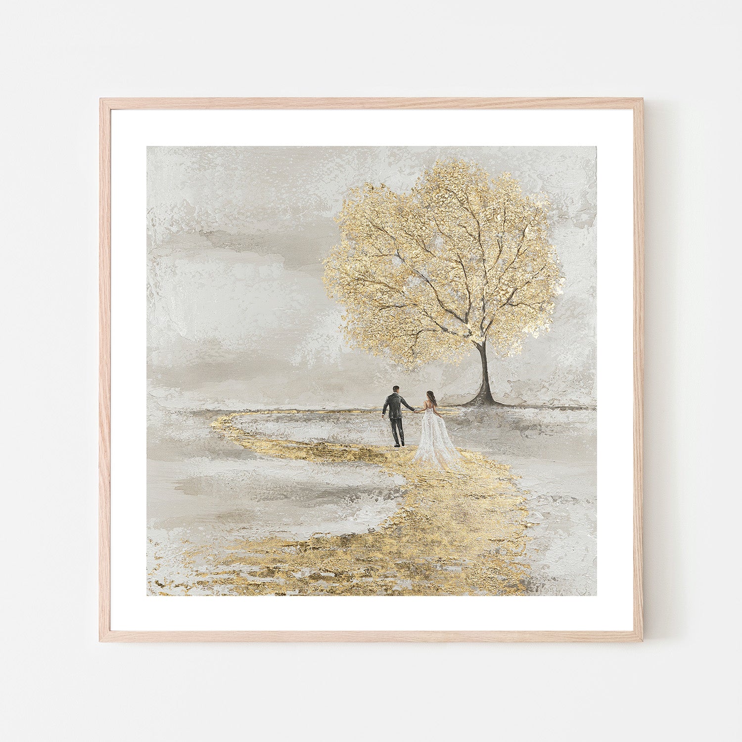 wall-art-print-canvas-poster-framed-Golden Vows , By Isabella Karolewicz-6
