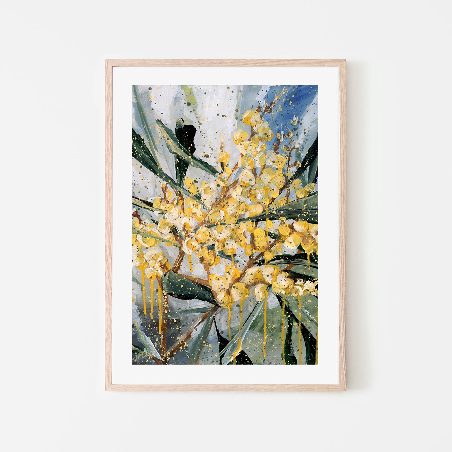 wall-art-print-canvas-poster-framed-Golden Wattle , By Hsin Lin-6