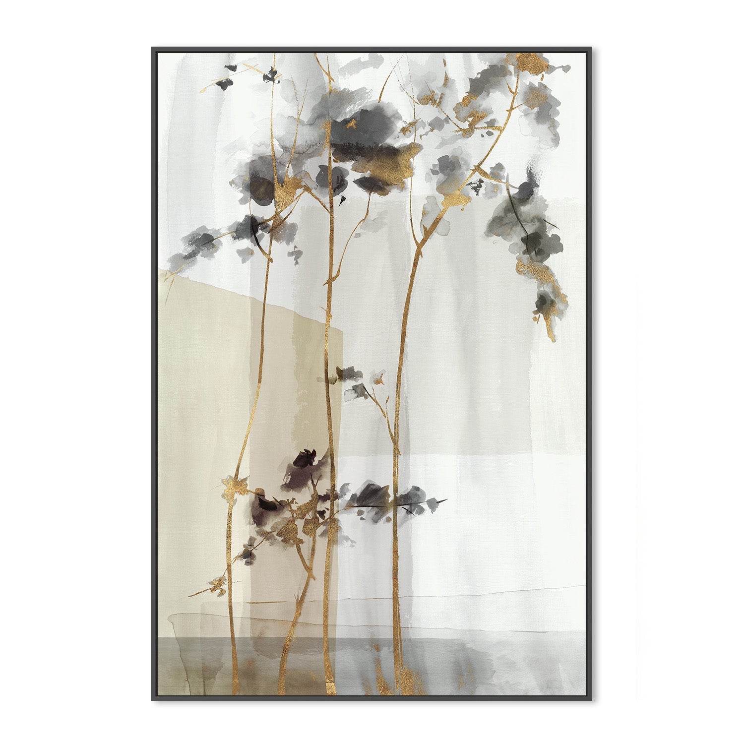 wall-art-print-canvas-poster-framed-Golden Zen , By Eva Watts-3