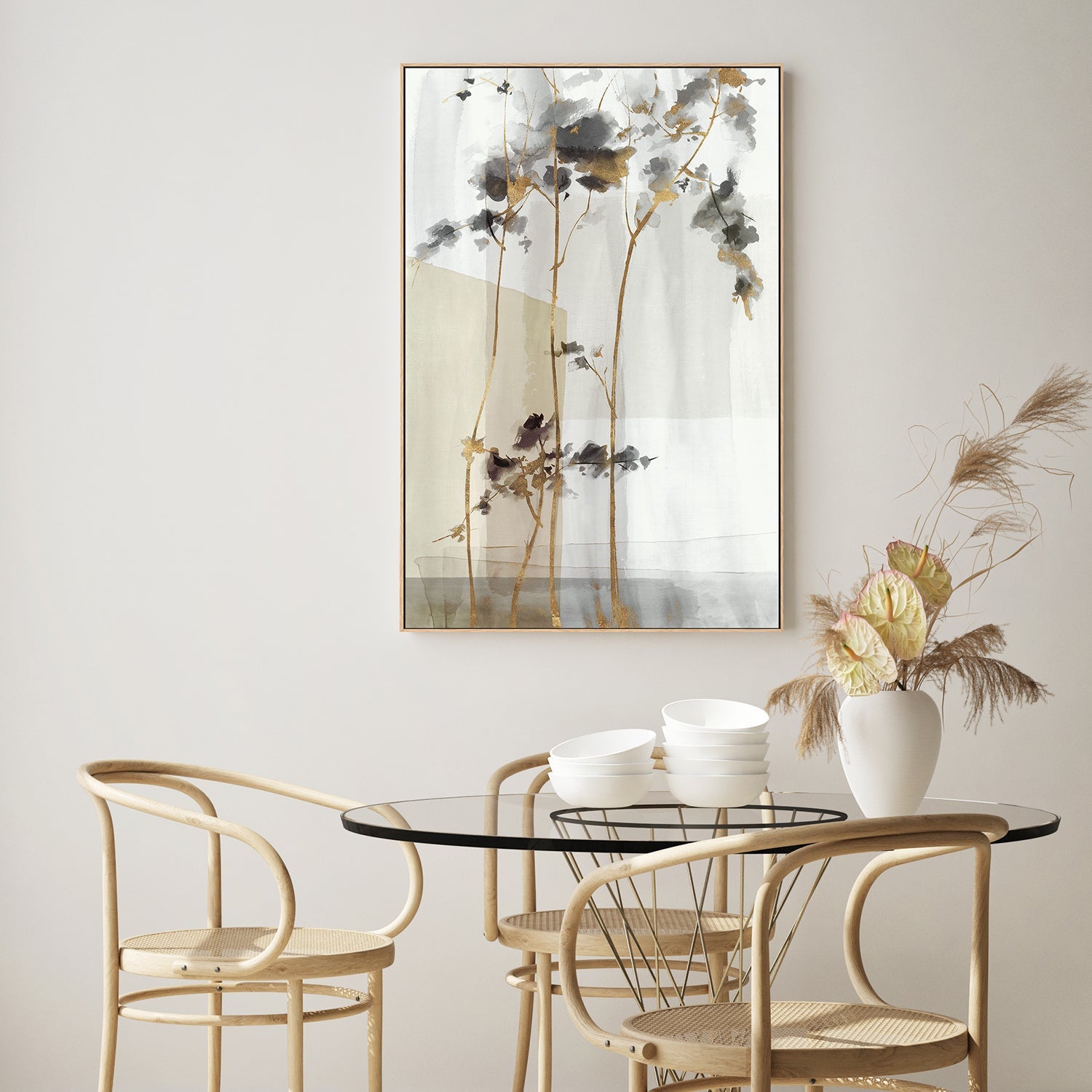 wall-art-print-canvas-poster-framed-Golden Zen , By Eva Watts-7