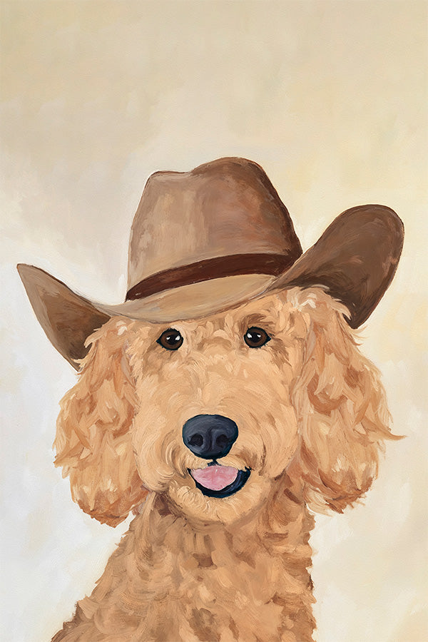 wall-art-print-canvas-poster-framed-Goldendoodle-1