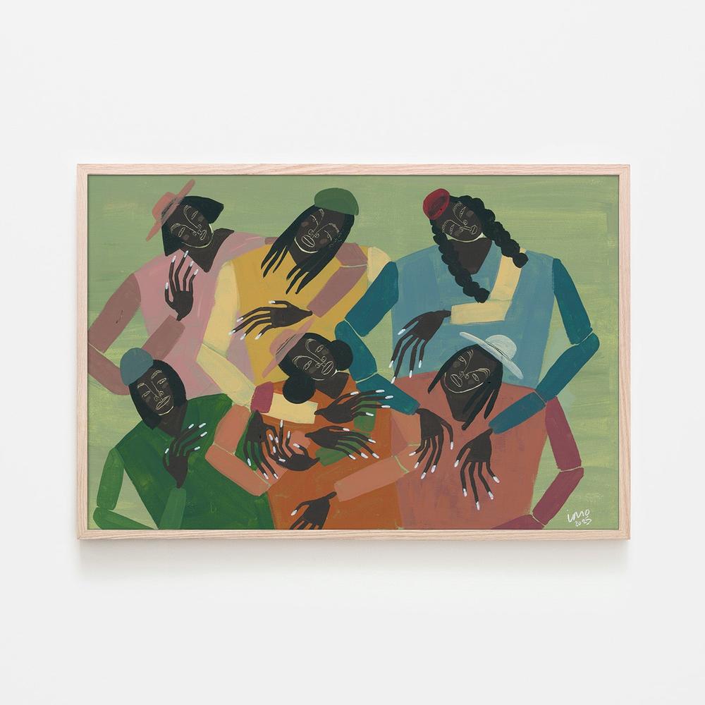 wall-art-print-canvas-poster-framed-Gossip-6