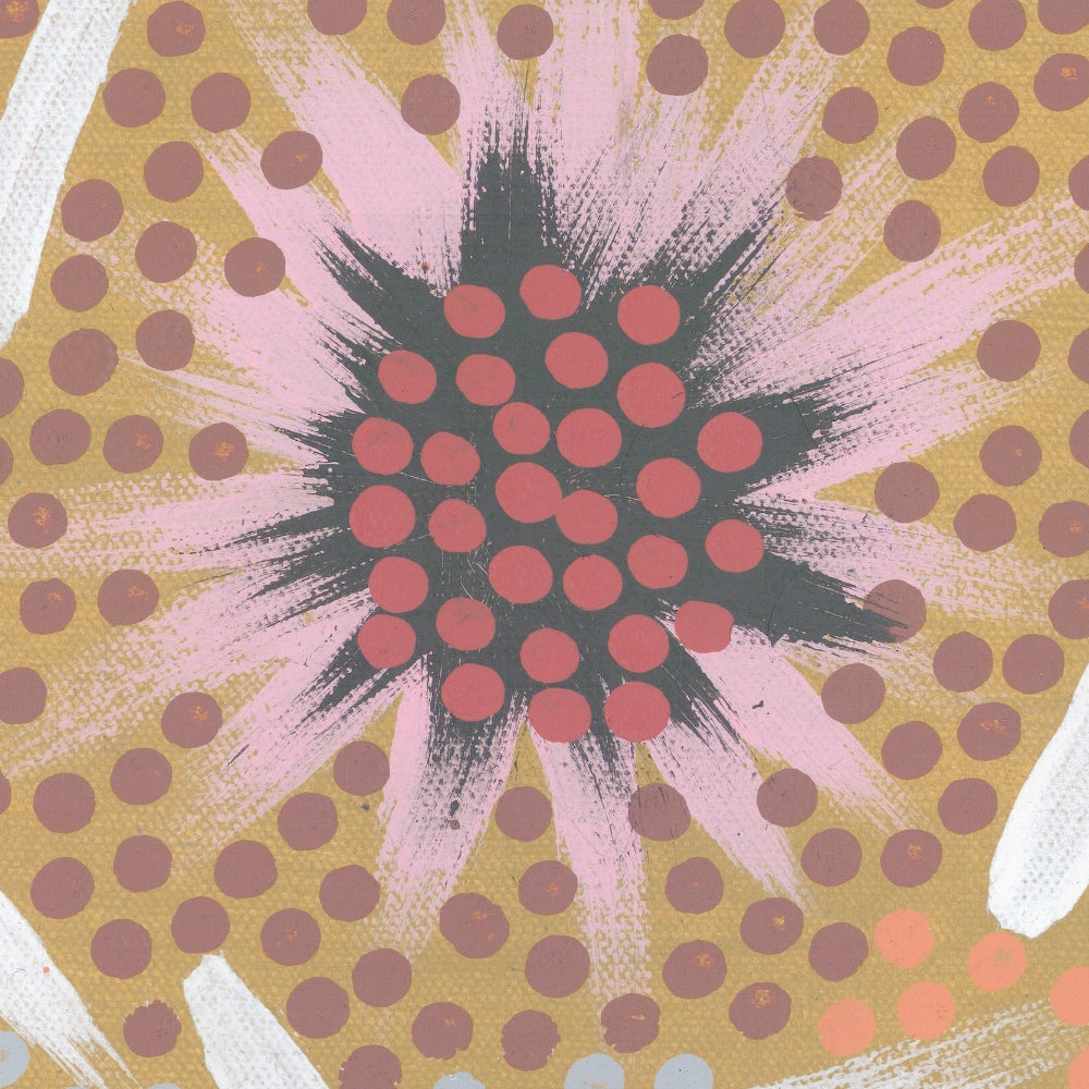 Grandmother’s Country Style D By Michelle Possum Nungurrayi Aboriginal Painting Print
