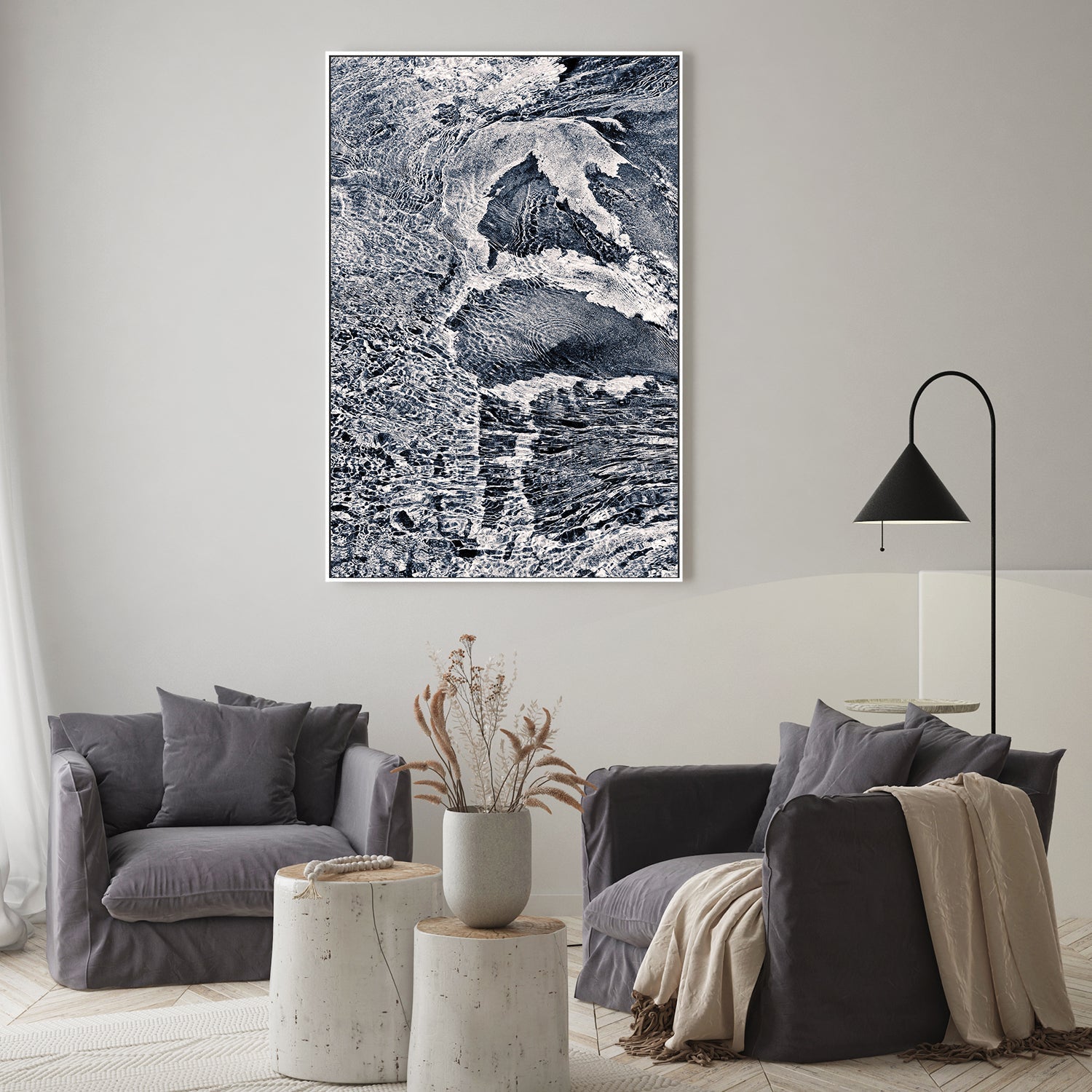 wall-art-print-canvas-poster-framed-Granite Patterns , By Hope Bainbridge-7