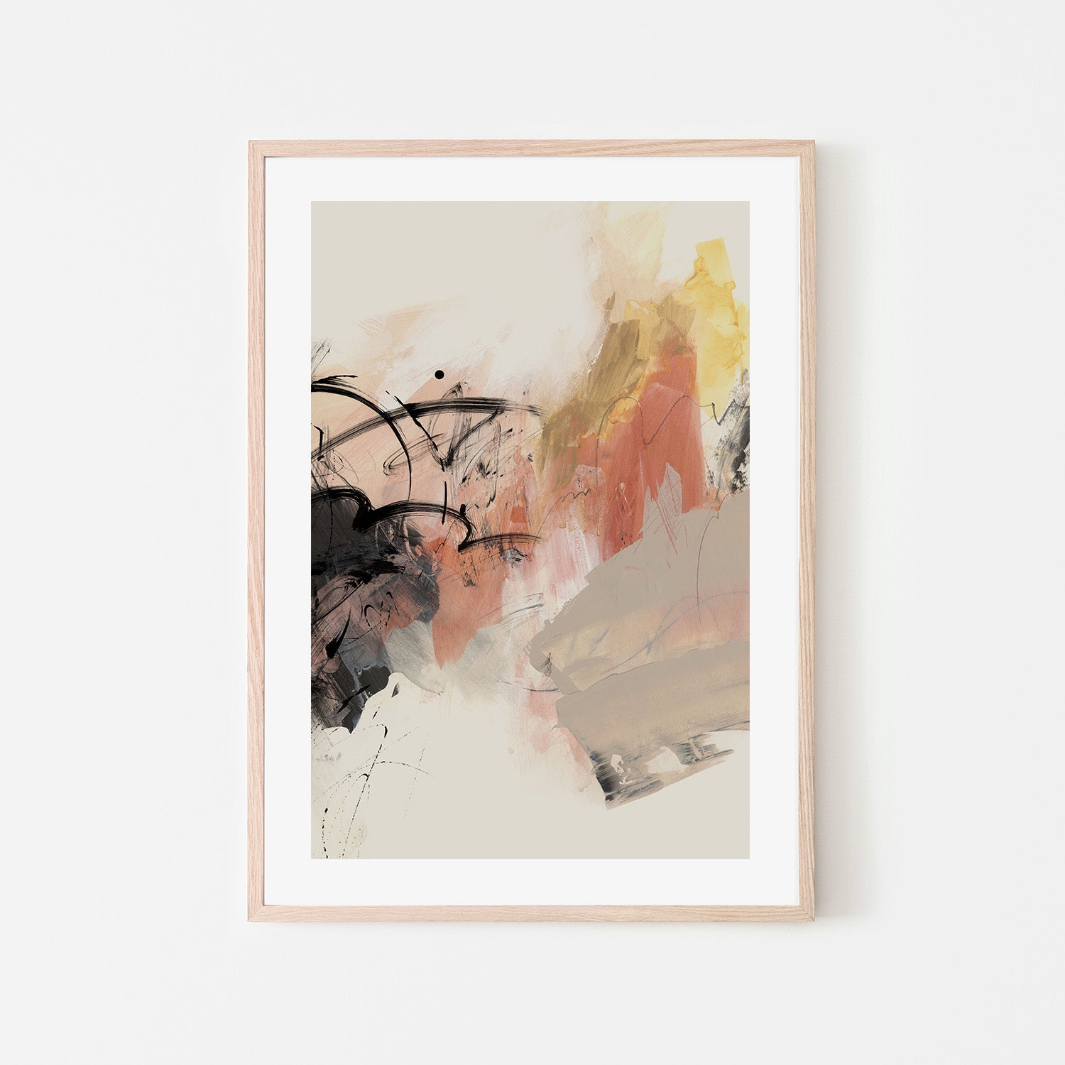 wall-art-print-canvas-poster-framed-Grapefruit, Style A-6