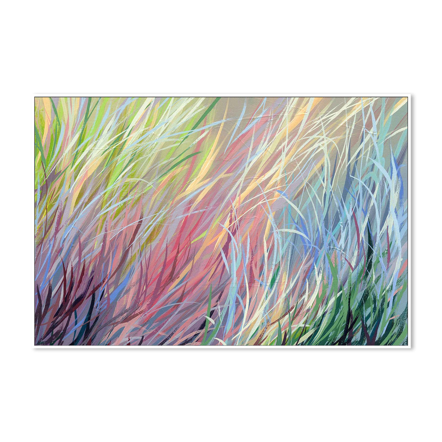 wall-art-print-canvas-poster-framed-Grassy Study, Style D-5