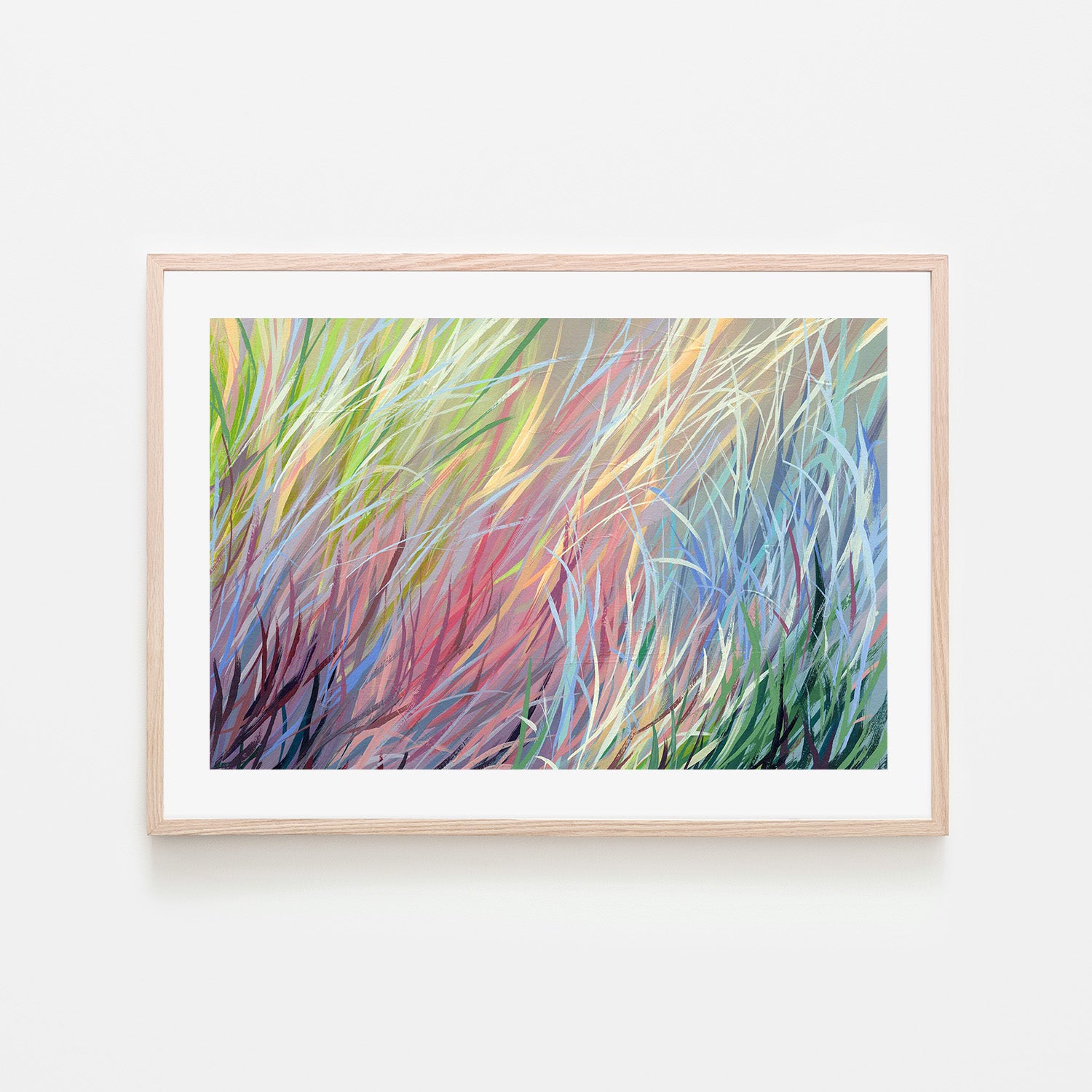 wall-art-print-canvas-poster-framed-Grassy Study, Style D-6