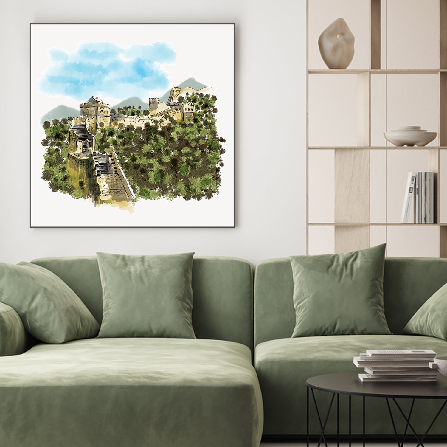 wall-art-print-canvas-poster-framed-Great Wall-2