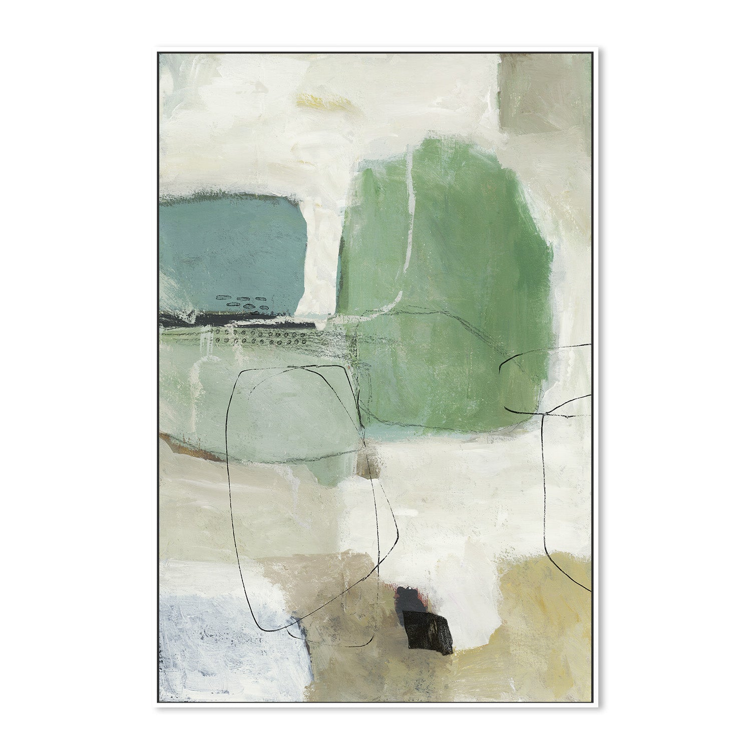 wall-art-print-canvas-poster-framed-Green Azure-5