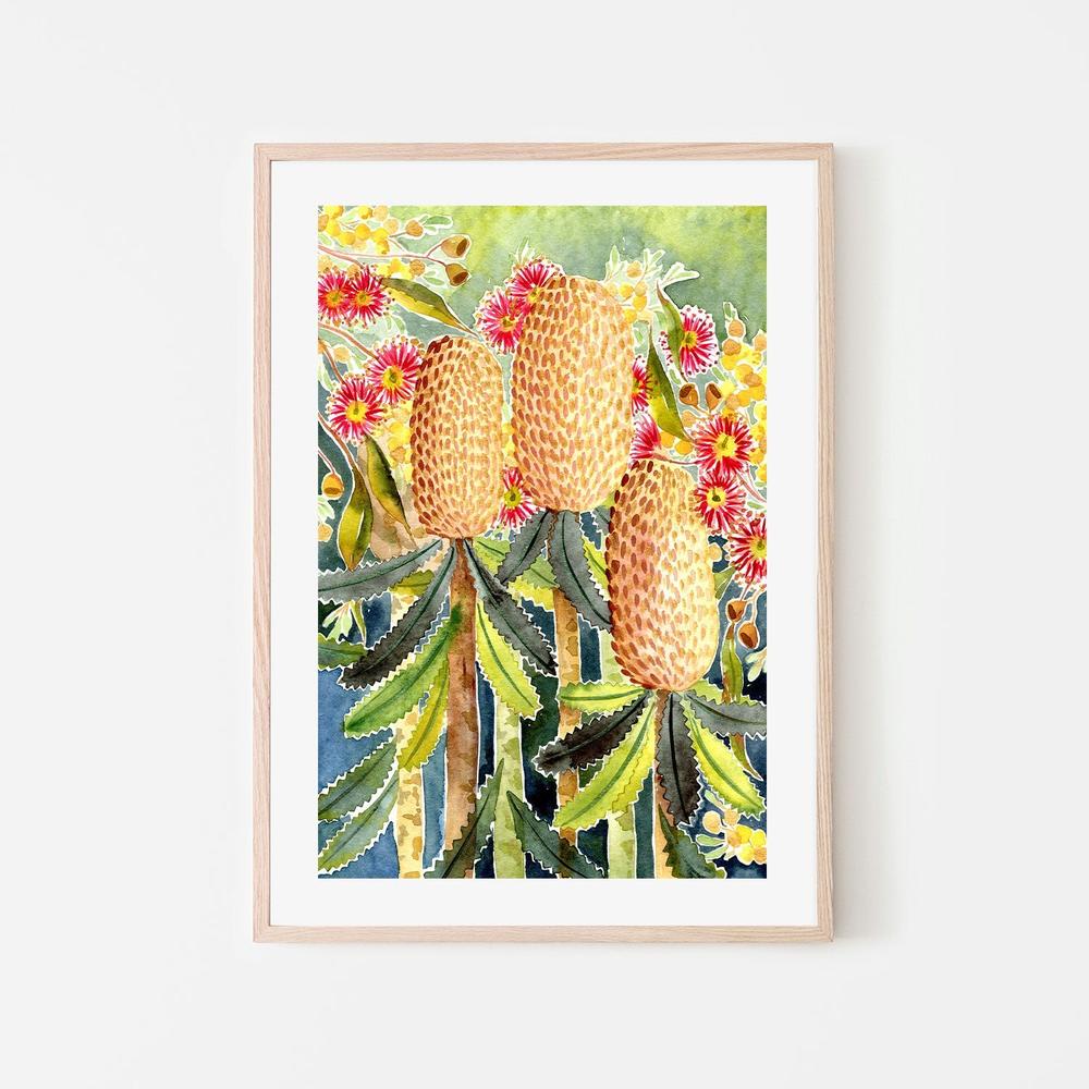 Green Banksia Bunch