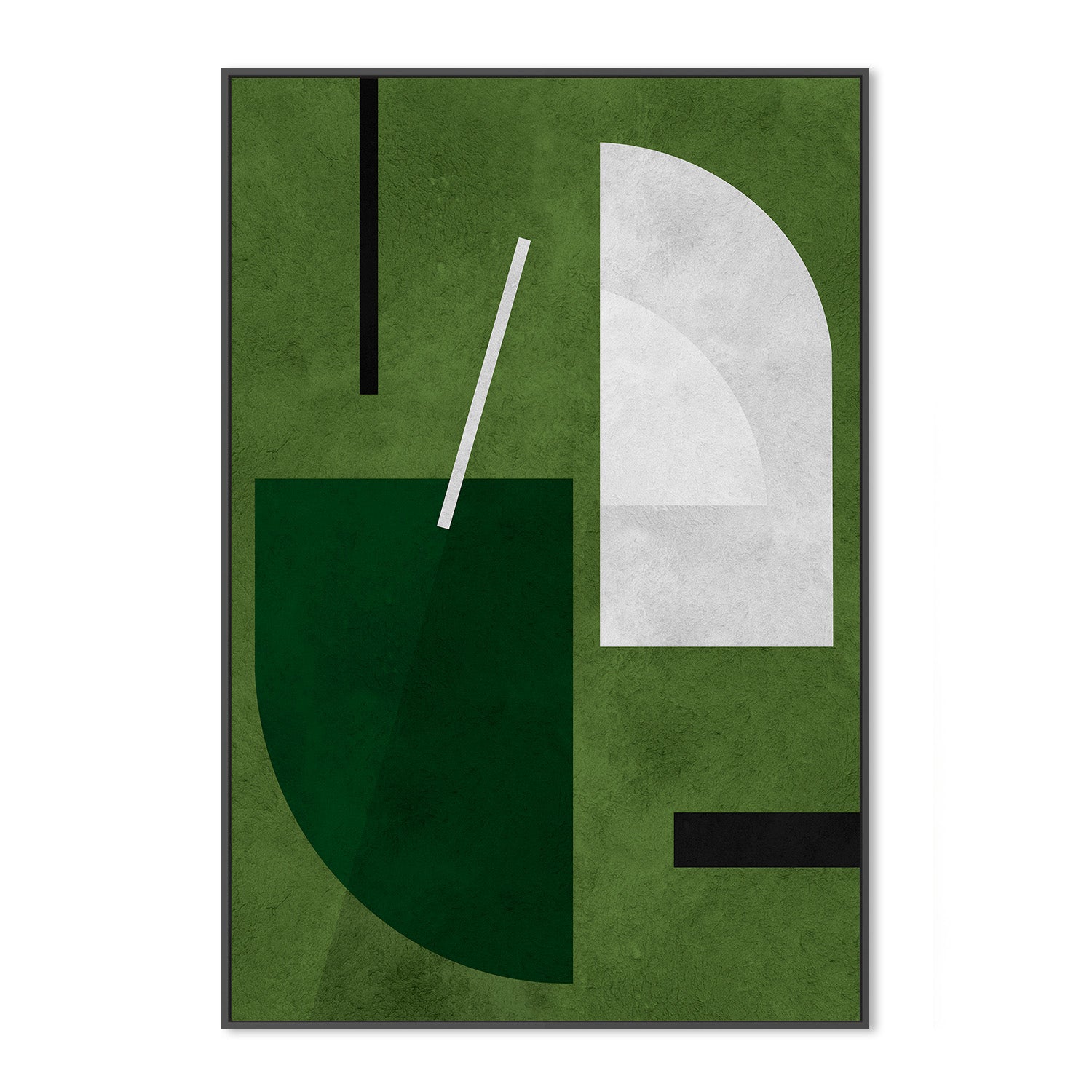 wall-art-print-canvas-poster-framed-Green Geometry-3