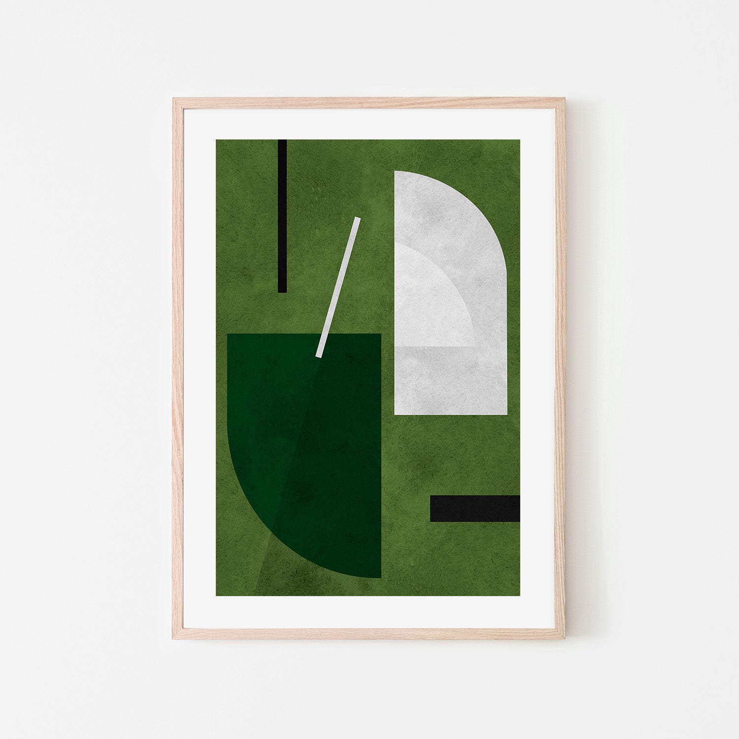 wall-art-print-canvas-poster-framed-Green Geometry-6