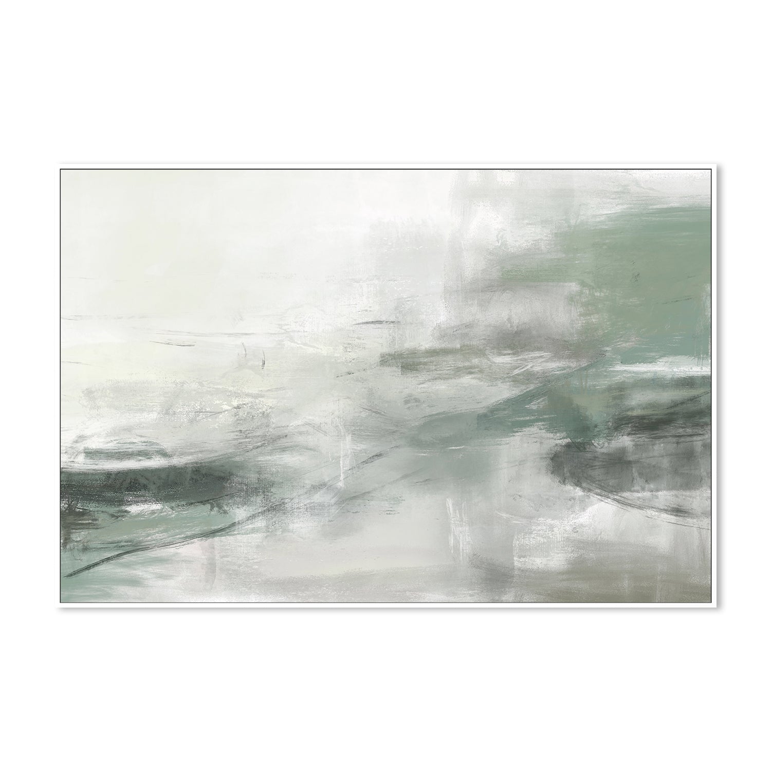 wall-art-print-canvas-poster-framed-Green Yard , By Karine Tonial Grimm-5