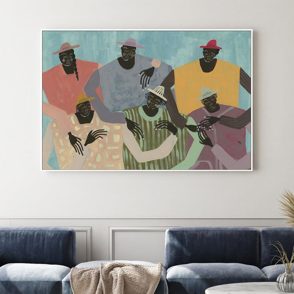 wall-art-print-canvas-poster-framed-Group Chat-2