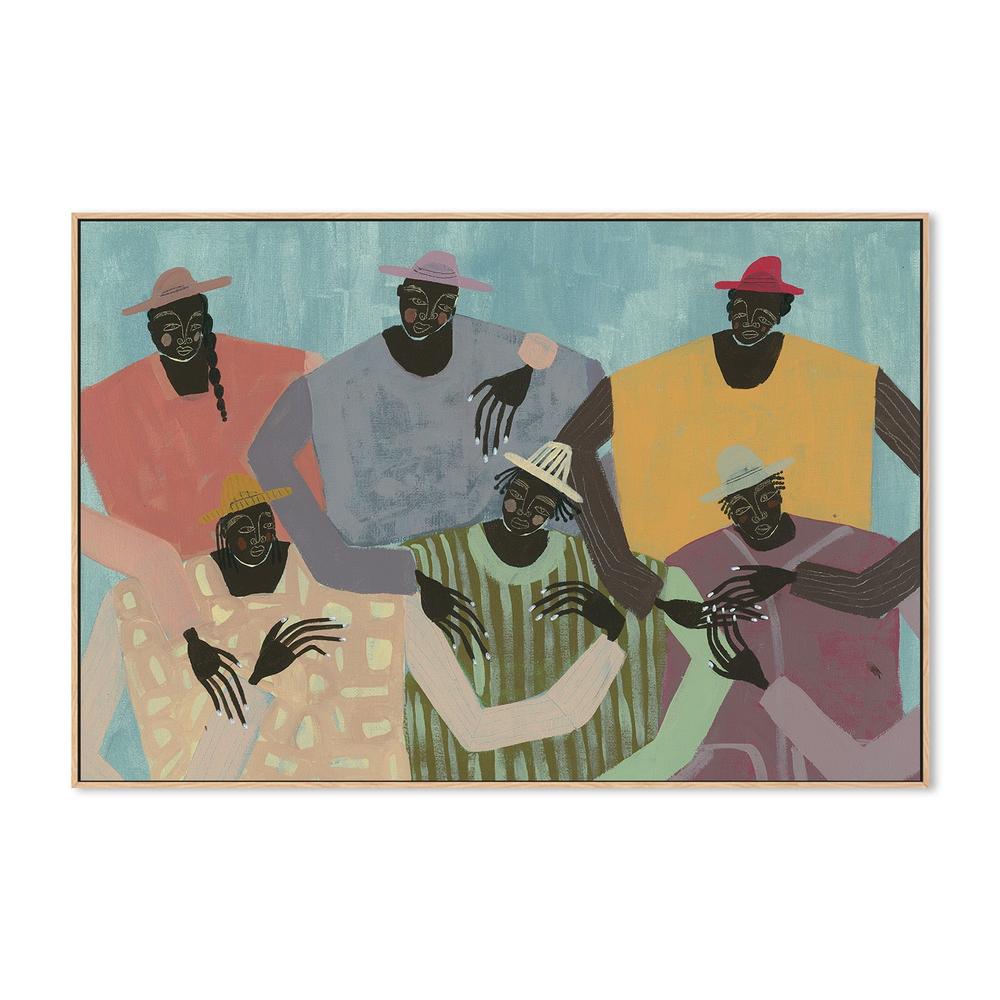 wall-art-print-canvas-poster-framed-Group Chat-4