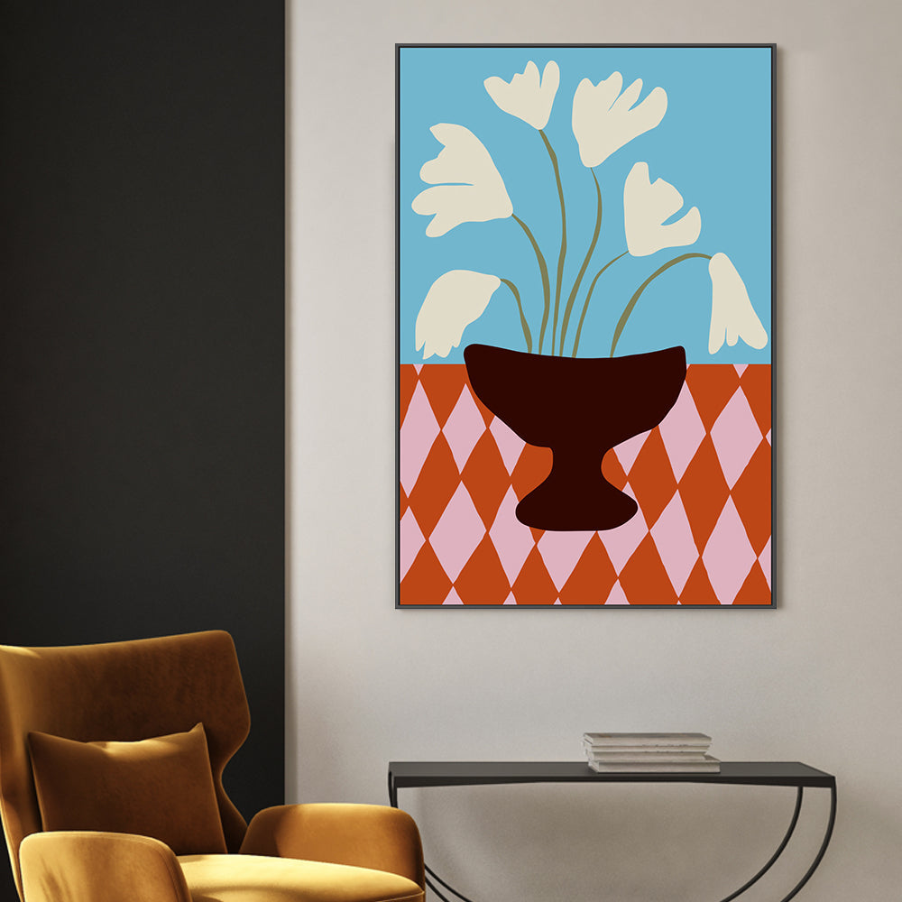wall-art-print-canvas-poster-framed-Happy Blooming Nature , By Miho Art Studio-2