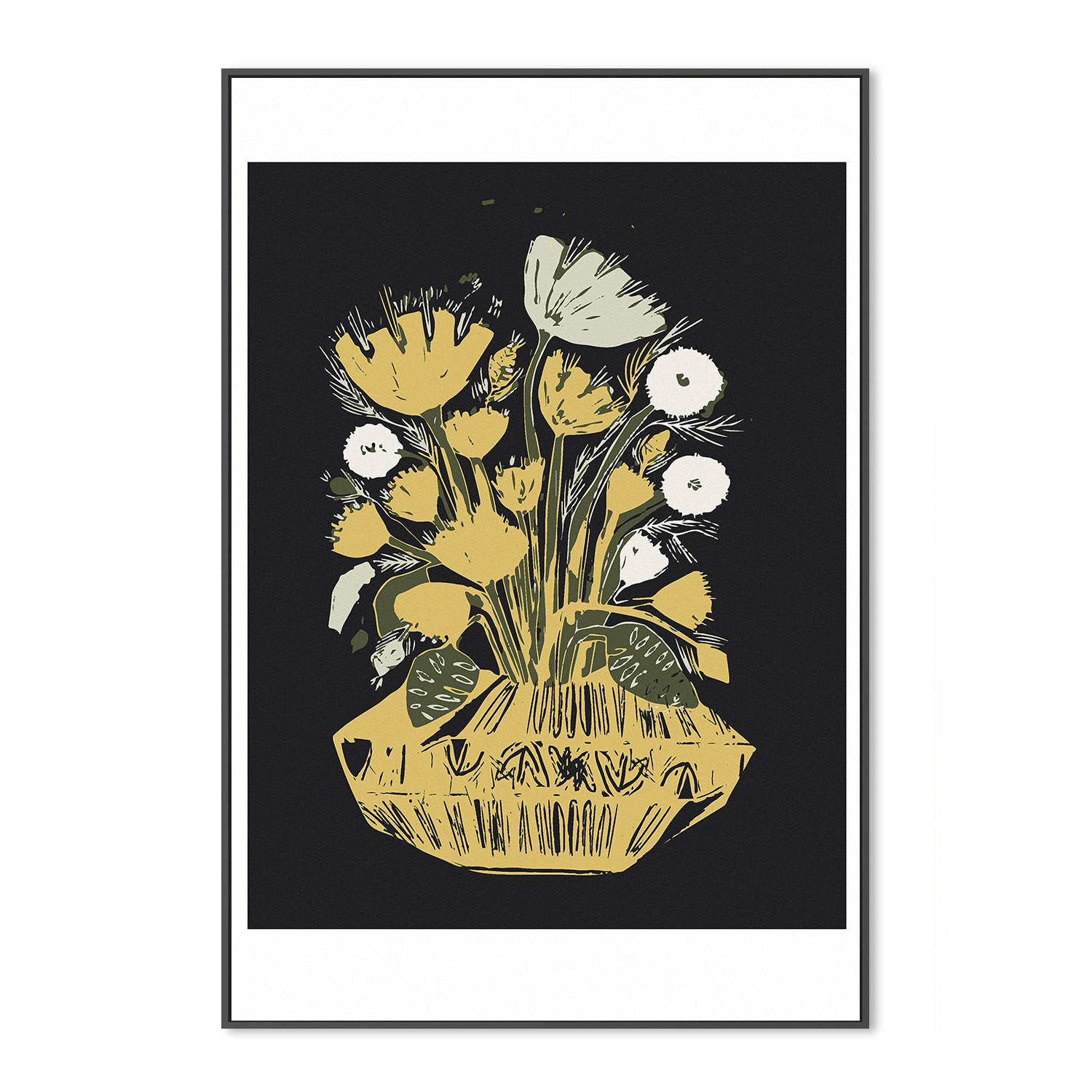 wall-art-print-canvas-poster-framed-Harvest Bouquet-3