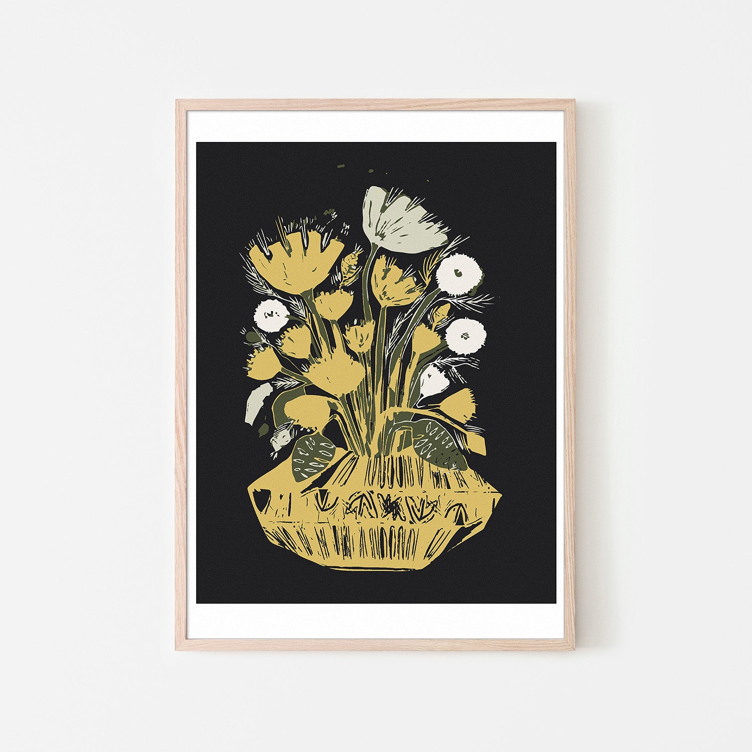 wall-art-print-canvas-poster-framed-Harvest Bouquet-6