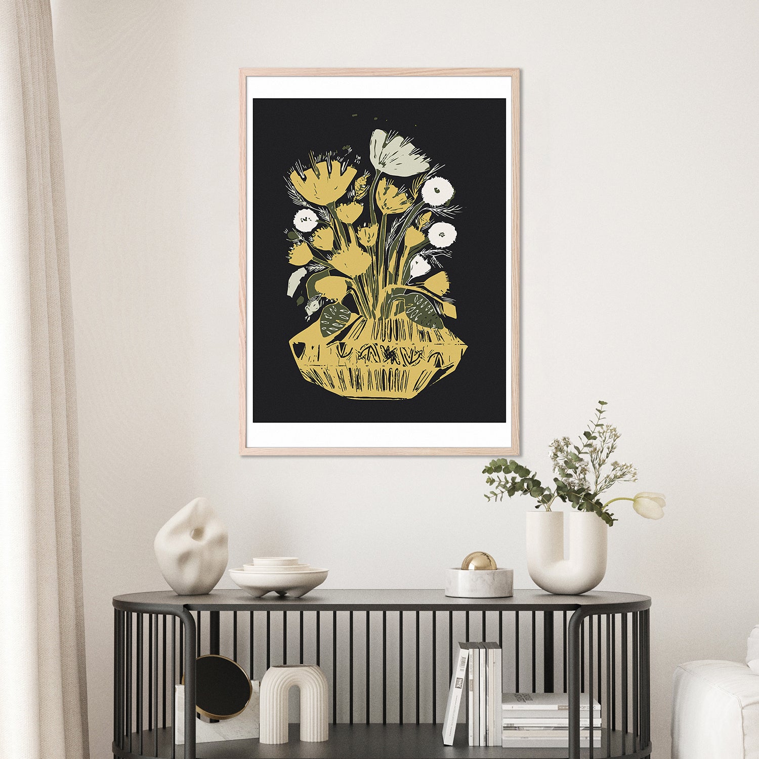 wall-art-print-canvas-poster-framed-Harvest Bouquet-9