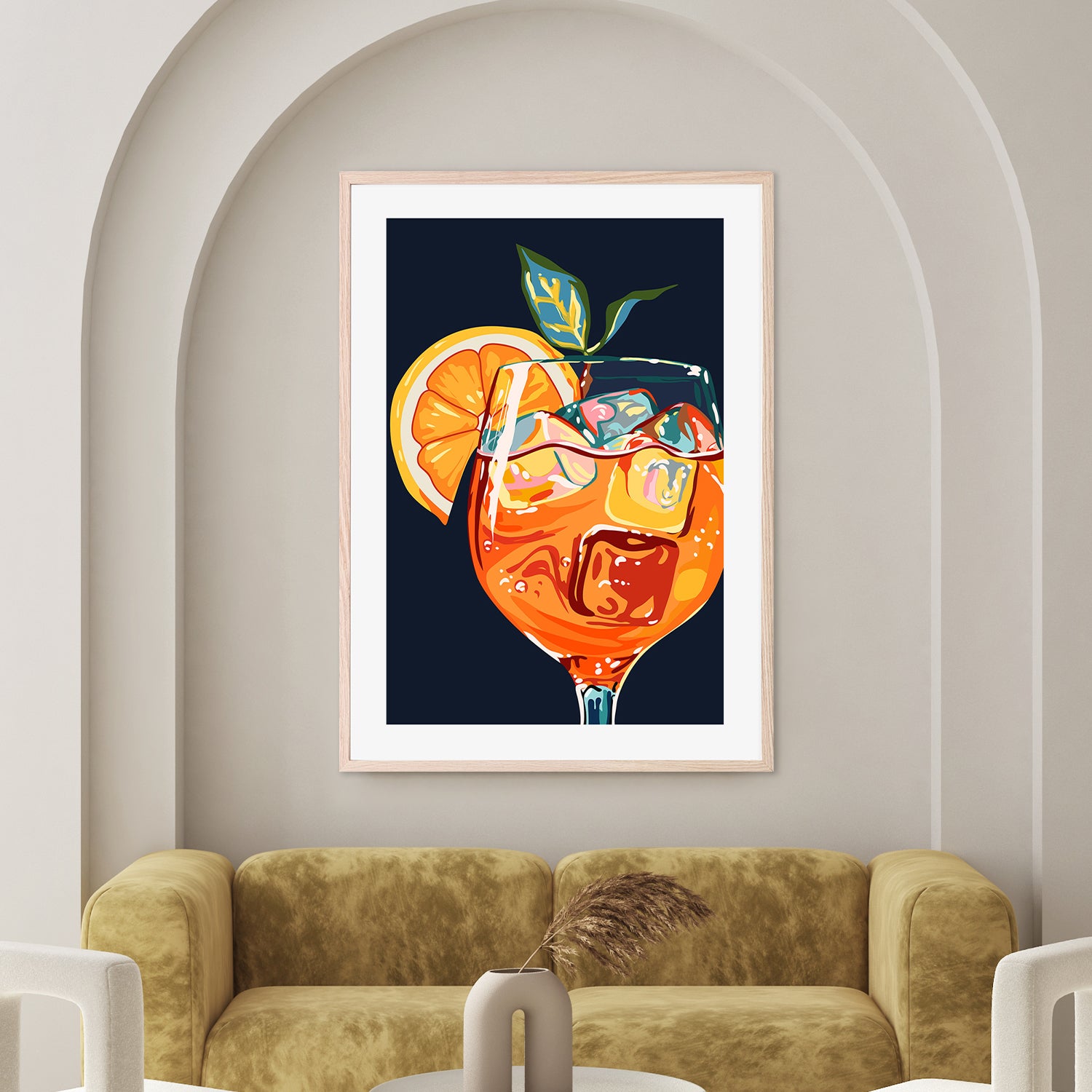 wall-art-print-canvas-poster-framed-Hawaiian Cocktail-8